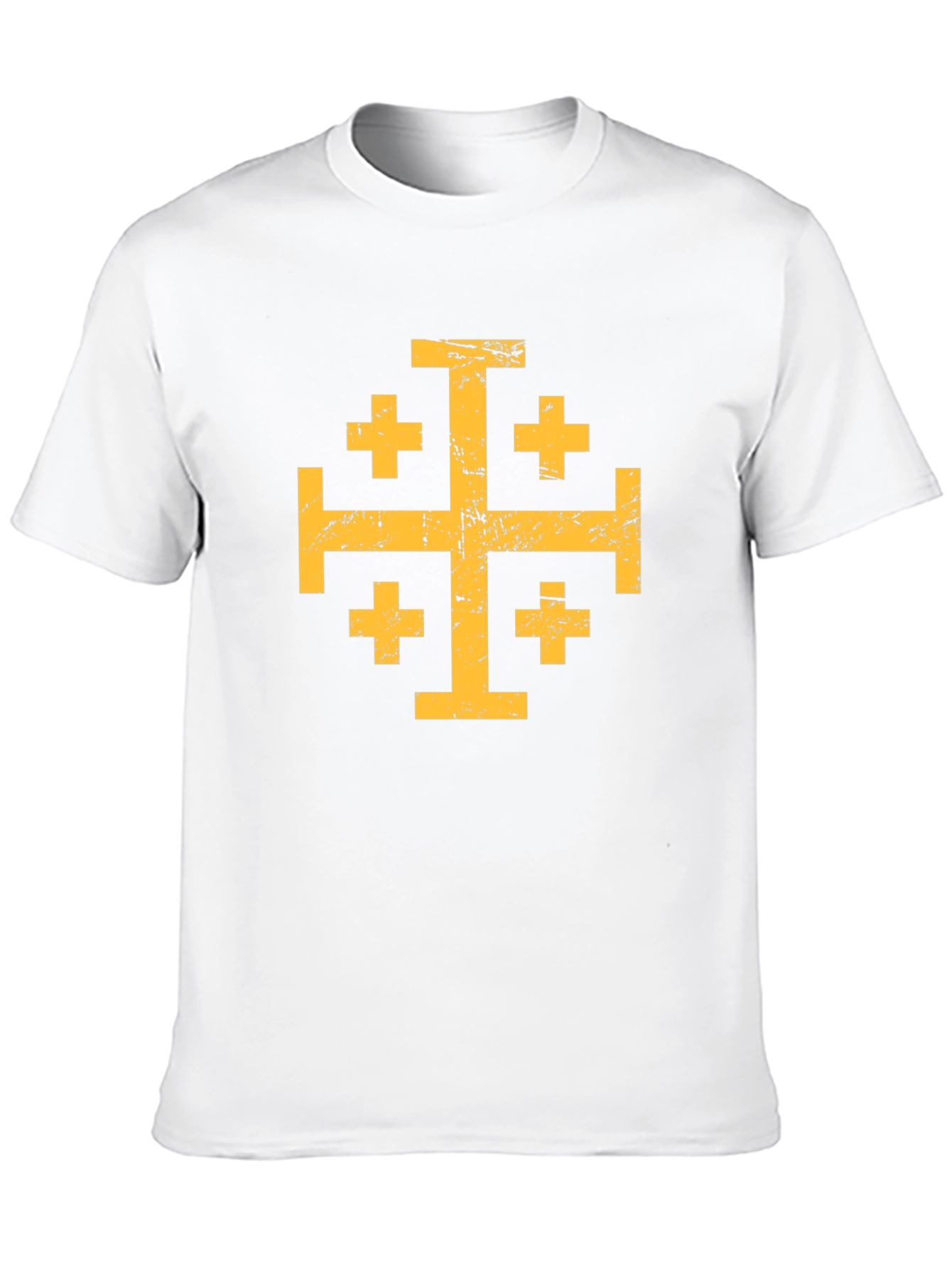Black Jerusalem Cross Graphic Tee view 10