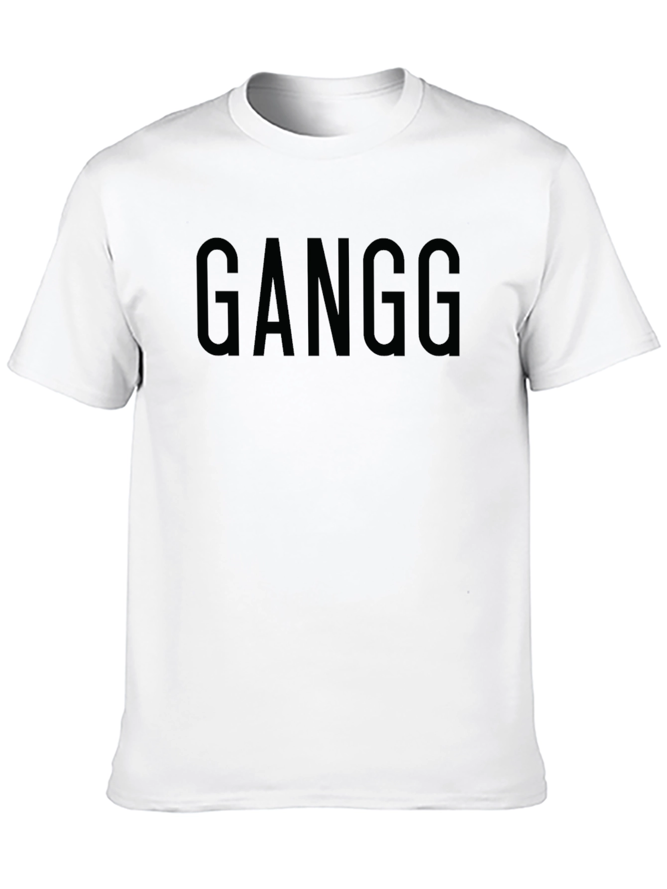 Black GANGG Black Crew Neck T-Shirt - Modern Fit view 10