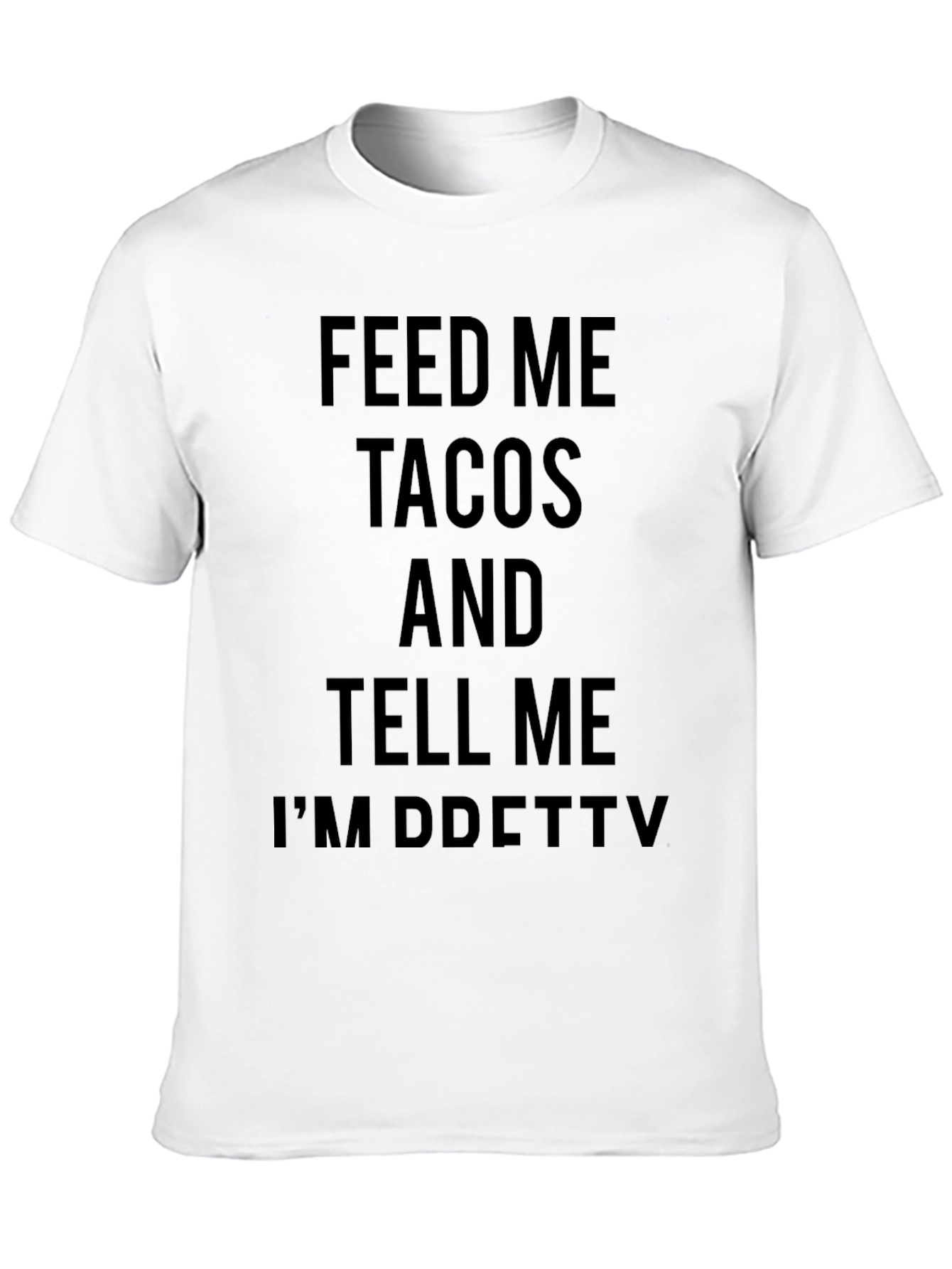 Black Feed Me Tacos Graphic Tee view 10