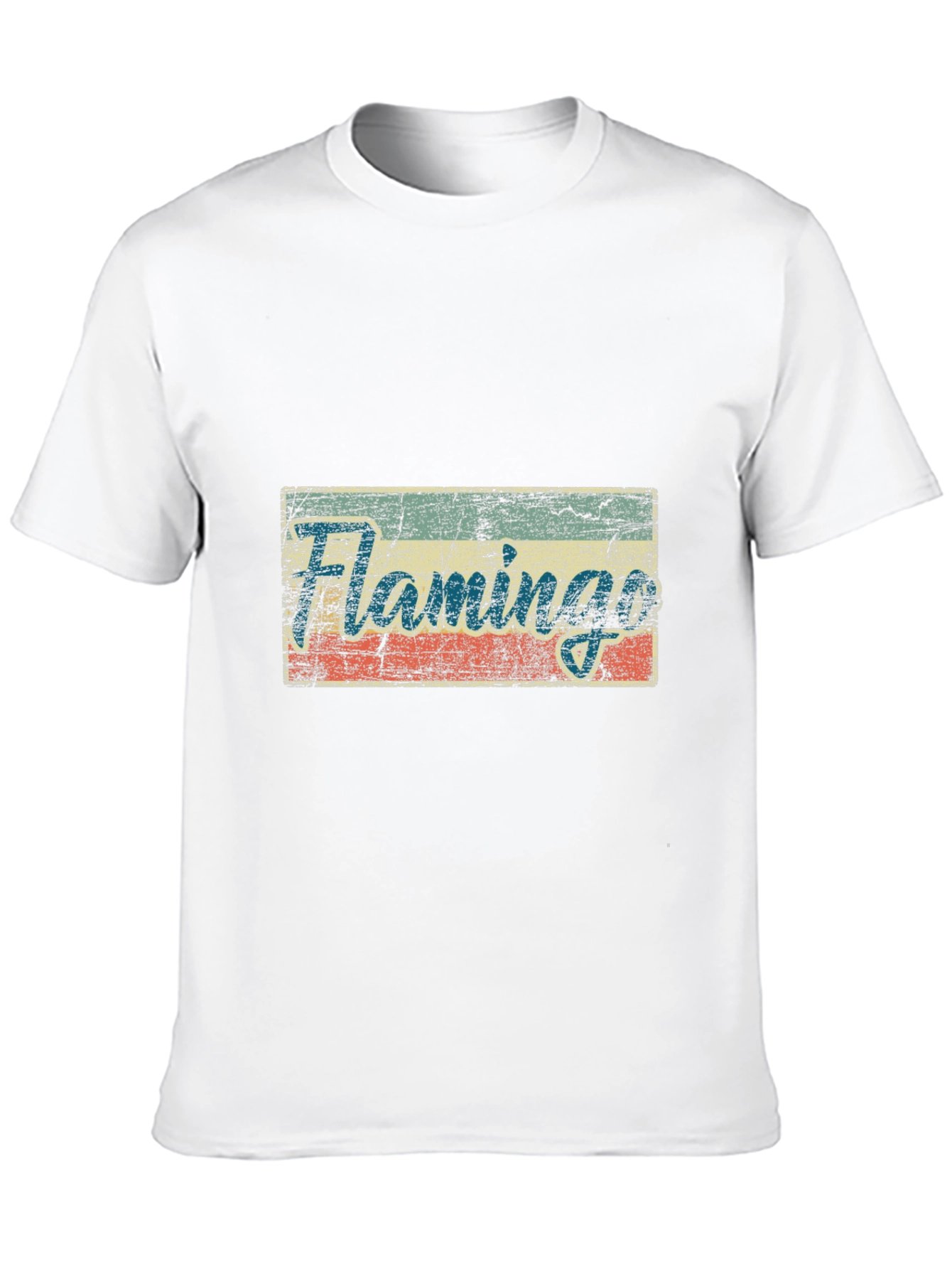 Black Vintage Flamingo Graphic T-Shirt - Retro Style view 10
