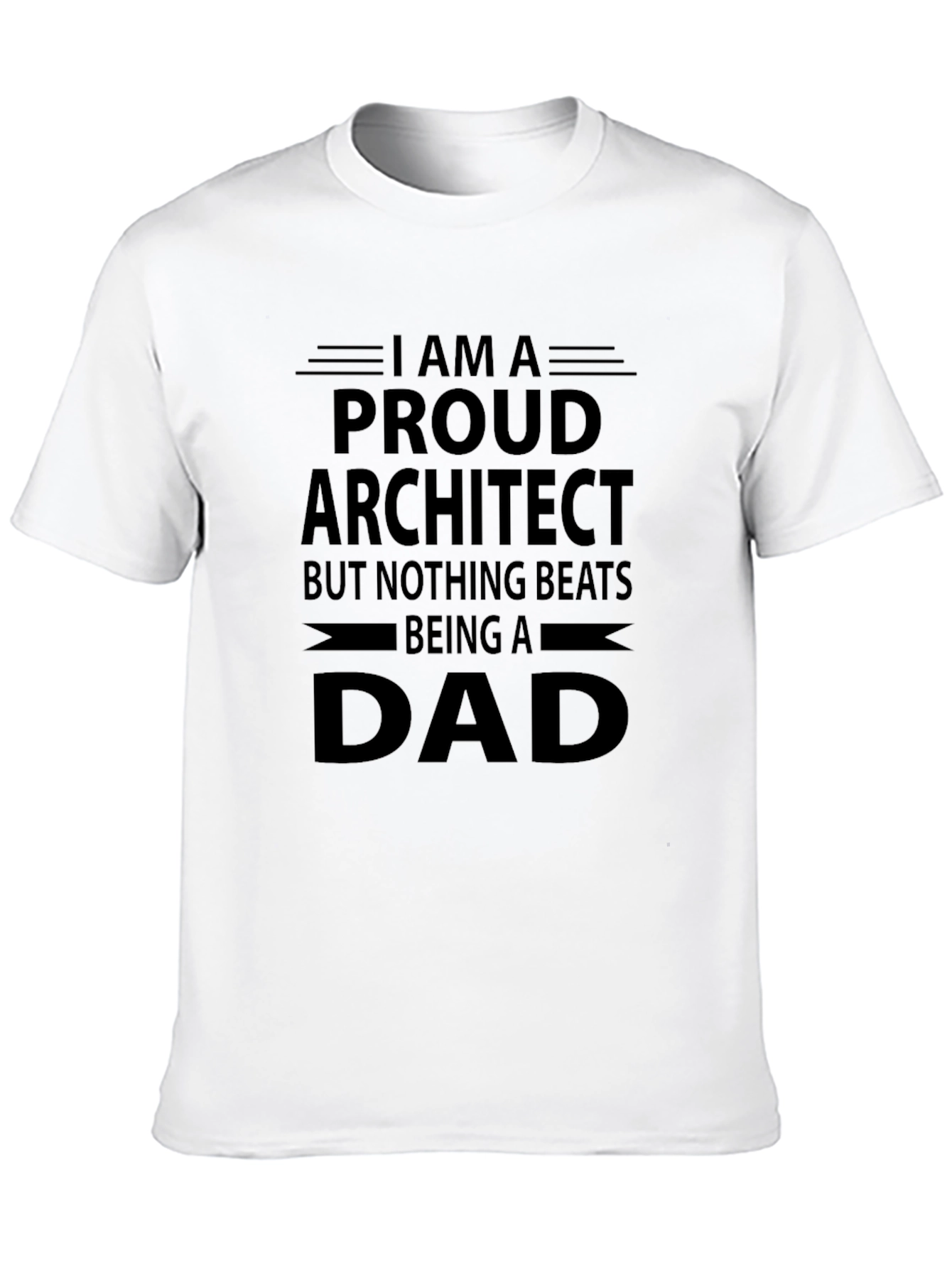 Black Proud Architect Dad T-Shirt - Architect Father Gift view 10