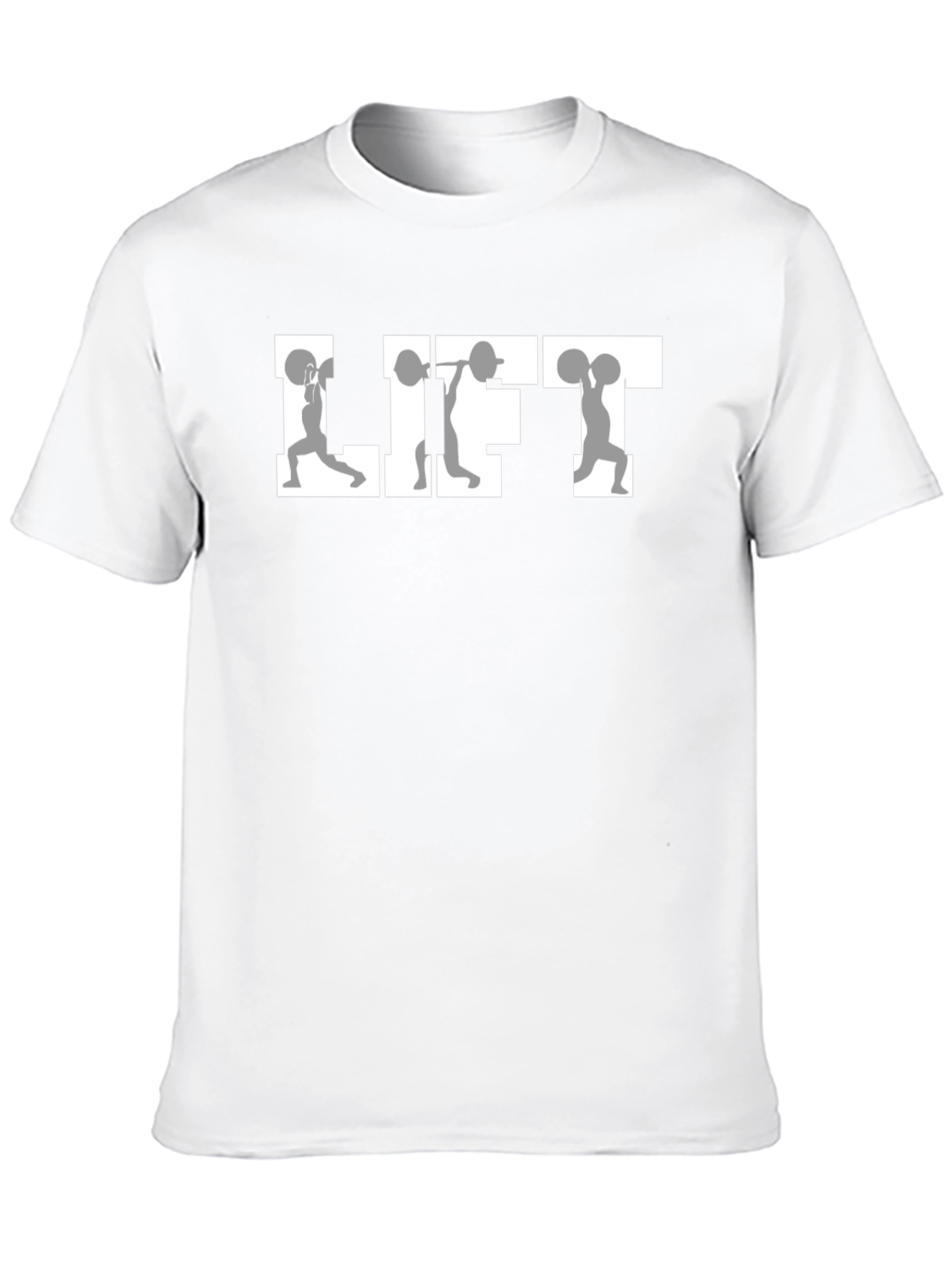 Black Weightlifting LIFT Graphic T-Shirt view 10