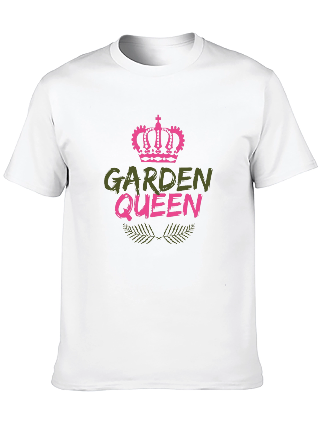 Black Garden Queen T-Shirt - Black Cotton Blend Tee view 10