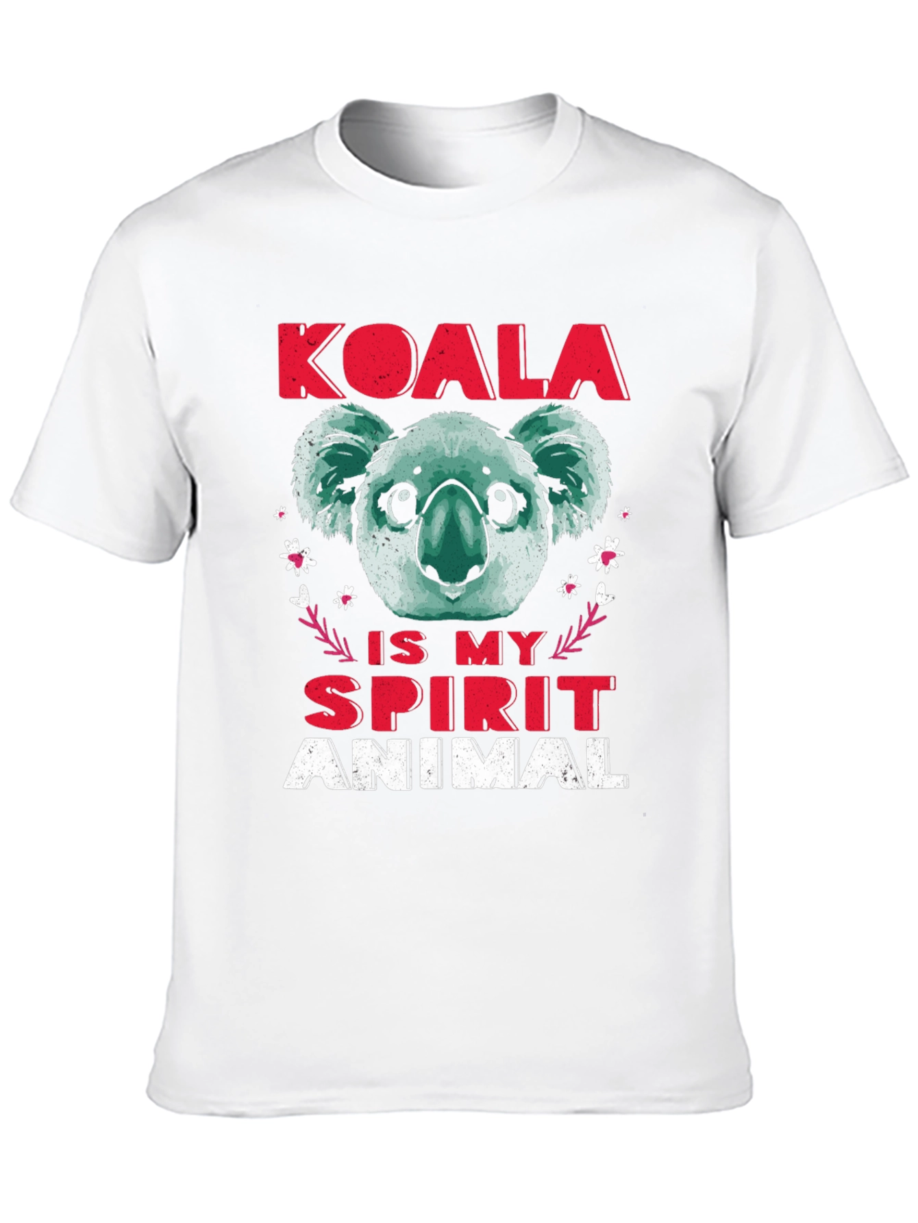 Black Koala Spirit Animal T-Shirt - Cute Graphic Tee view 10
