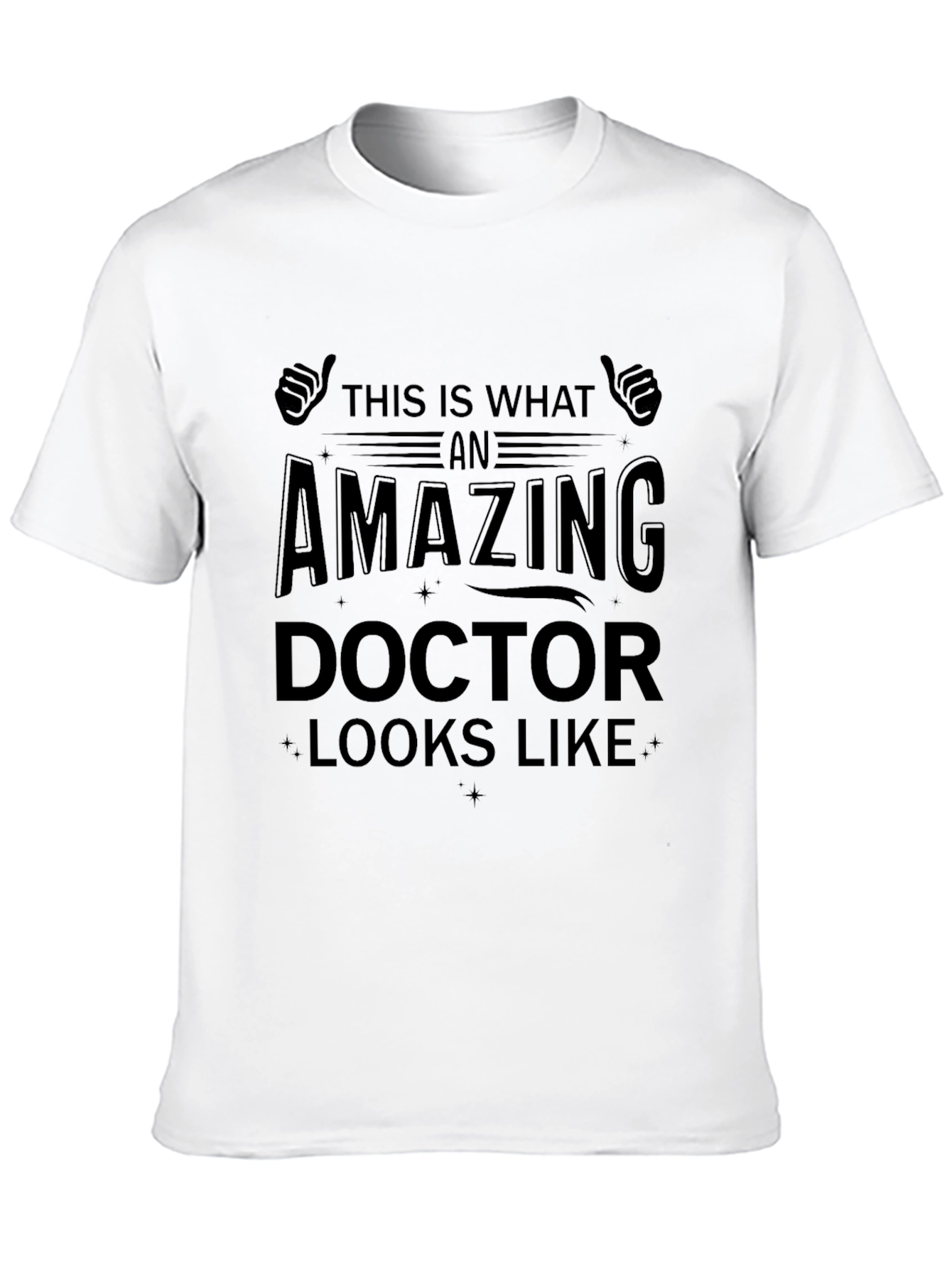 Black Amazing Doctor T-Shirt - Funny Medical Gift view 10