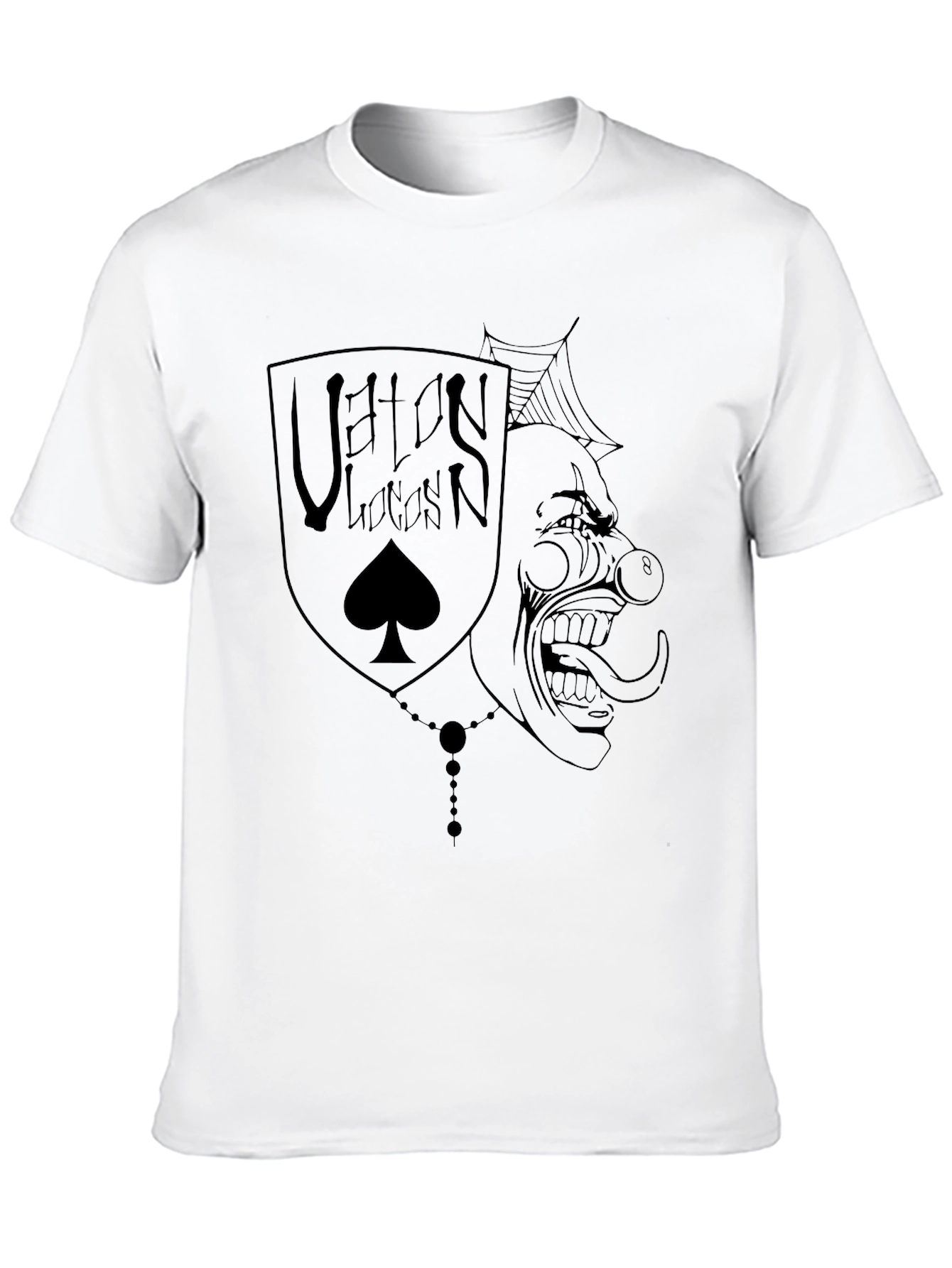 Black Men's Black Vatos Locos T-Shirt view 10