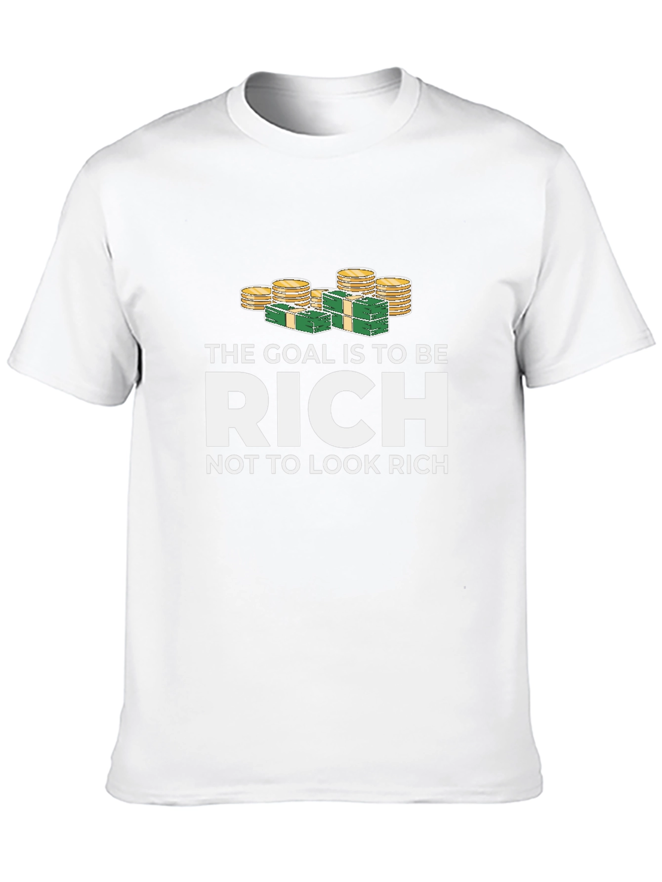 Black Be Rich T-Shirt view 10
