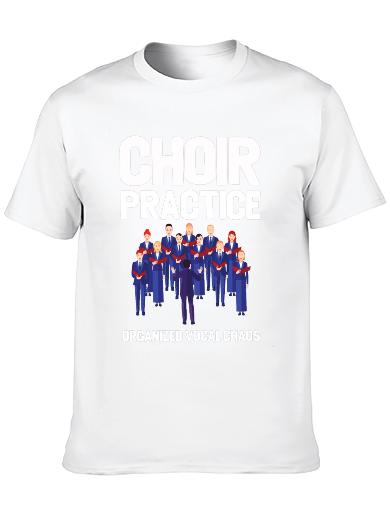 Black Choir Practice Graphic T-Shirt view 10