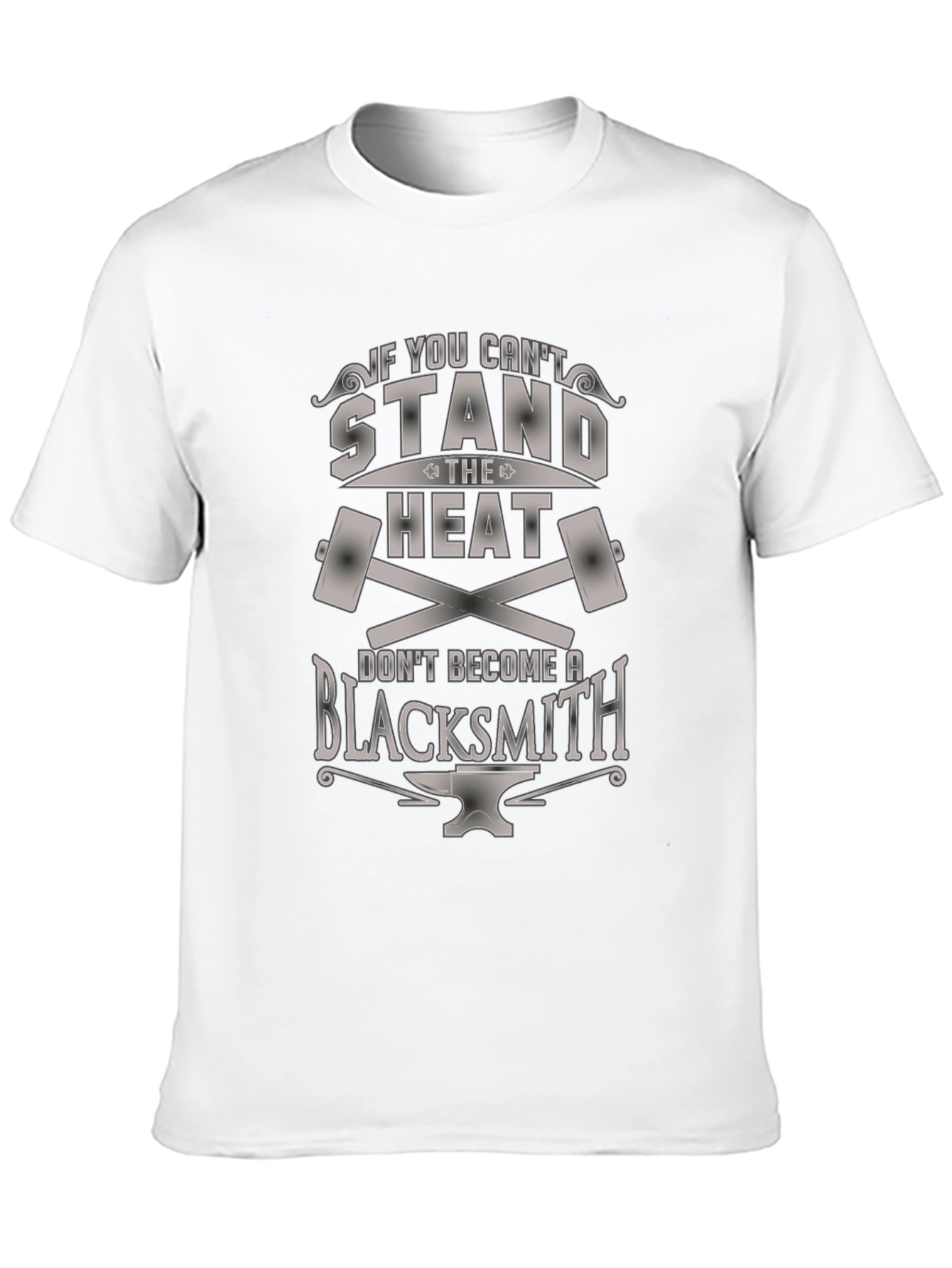 Black Blacksmith T-Shirt - Stand the Heat view 10