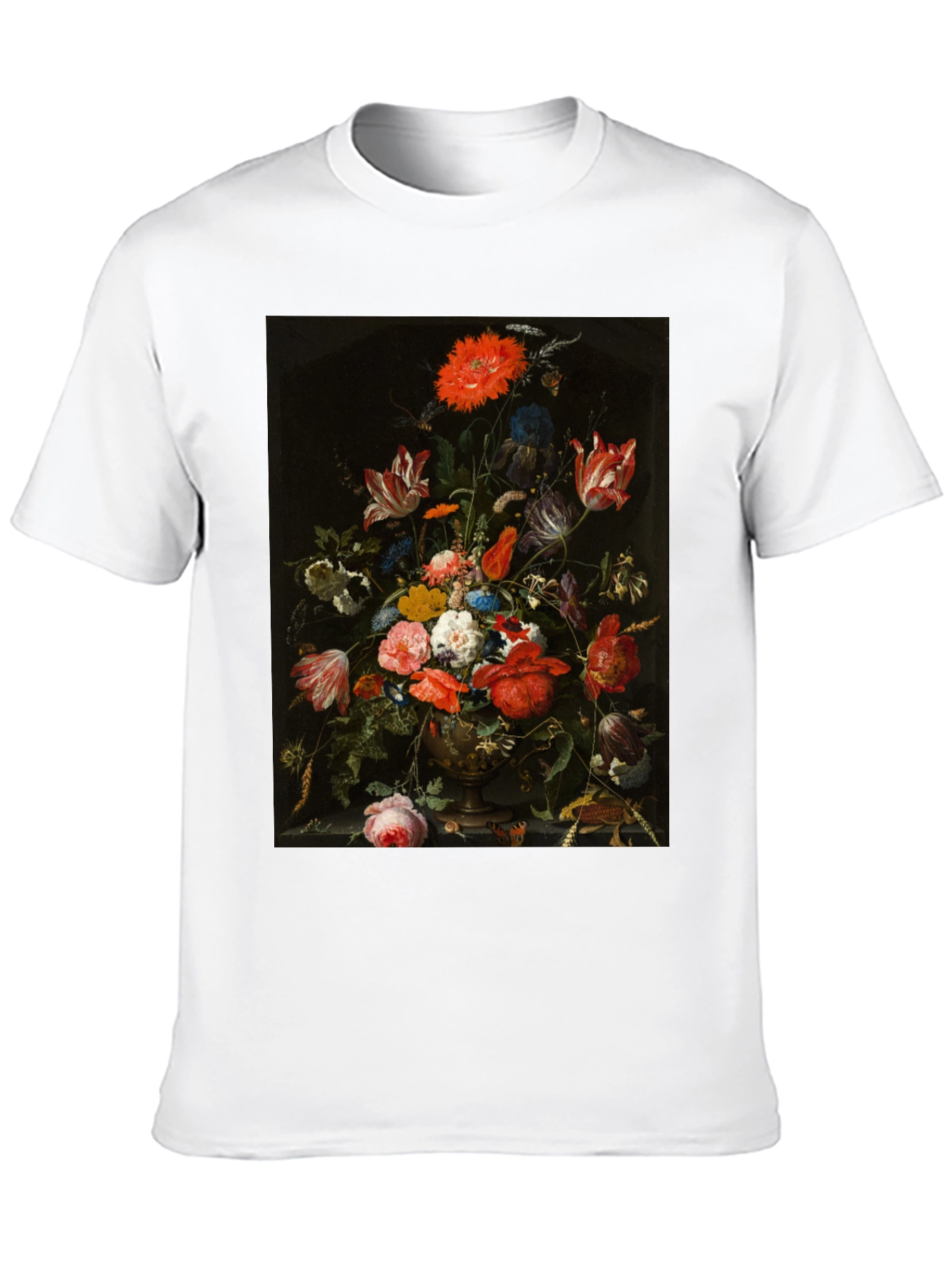 Floral Painting T-Shirt - Classic Art Tee - 10
