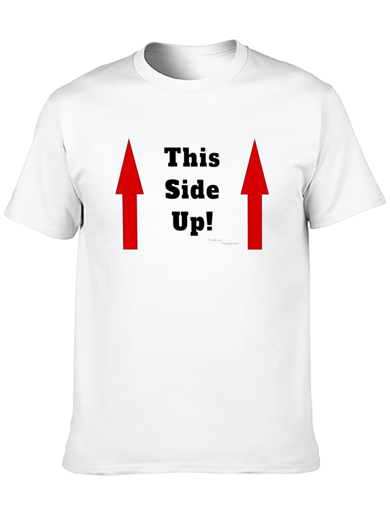 Black This Side Up Graphic Tee view 10