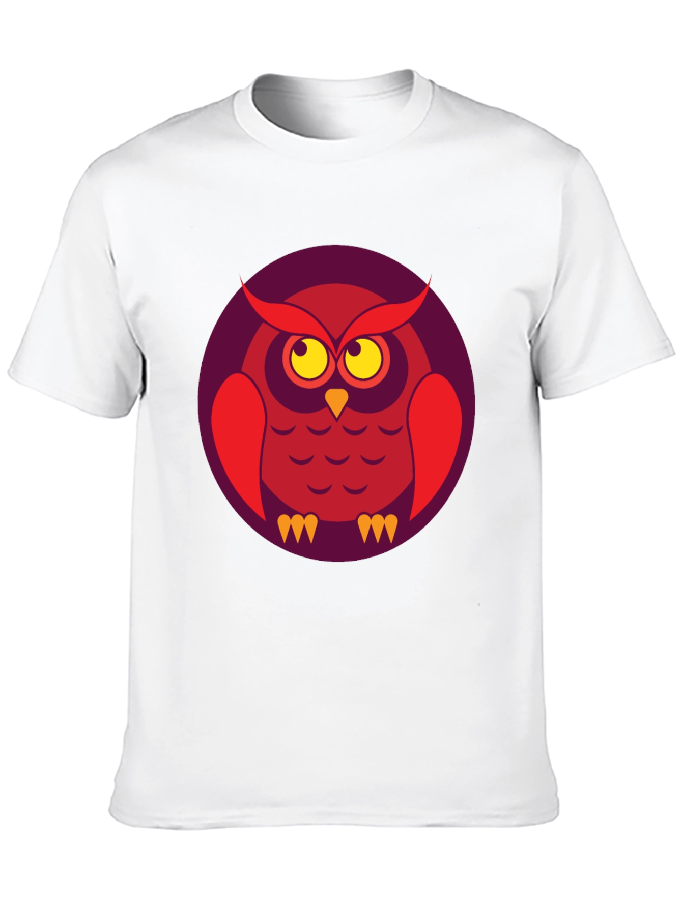 Black Cool Owl Graphic T-Shirt - Unique Design view 10