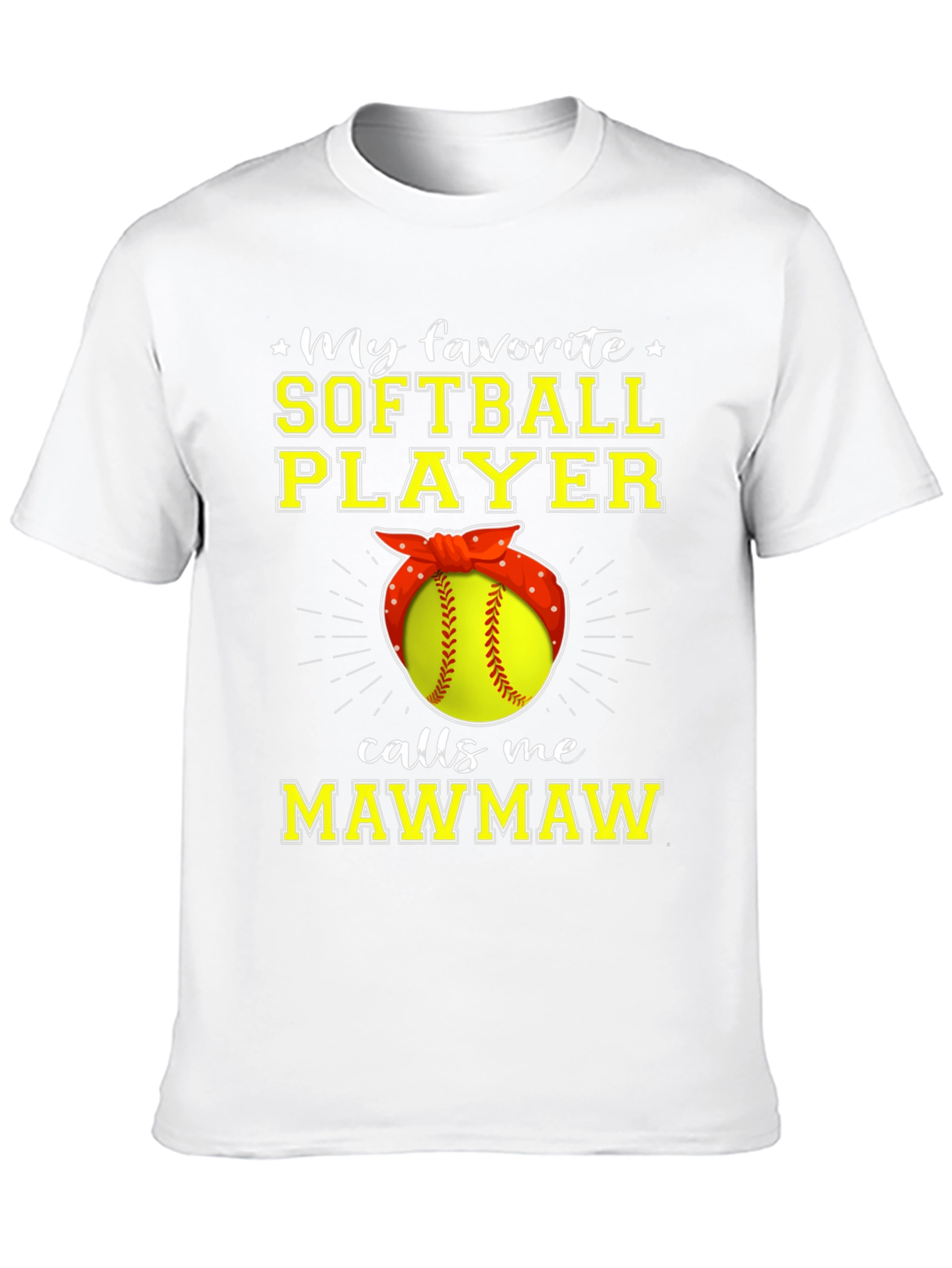 Softball Mawmaw T-Shirt - 10