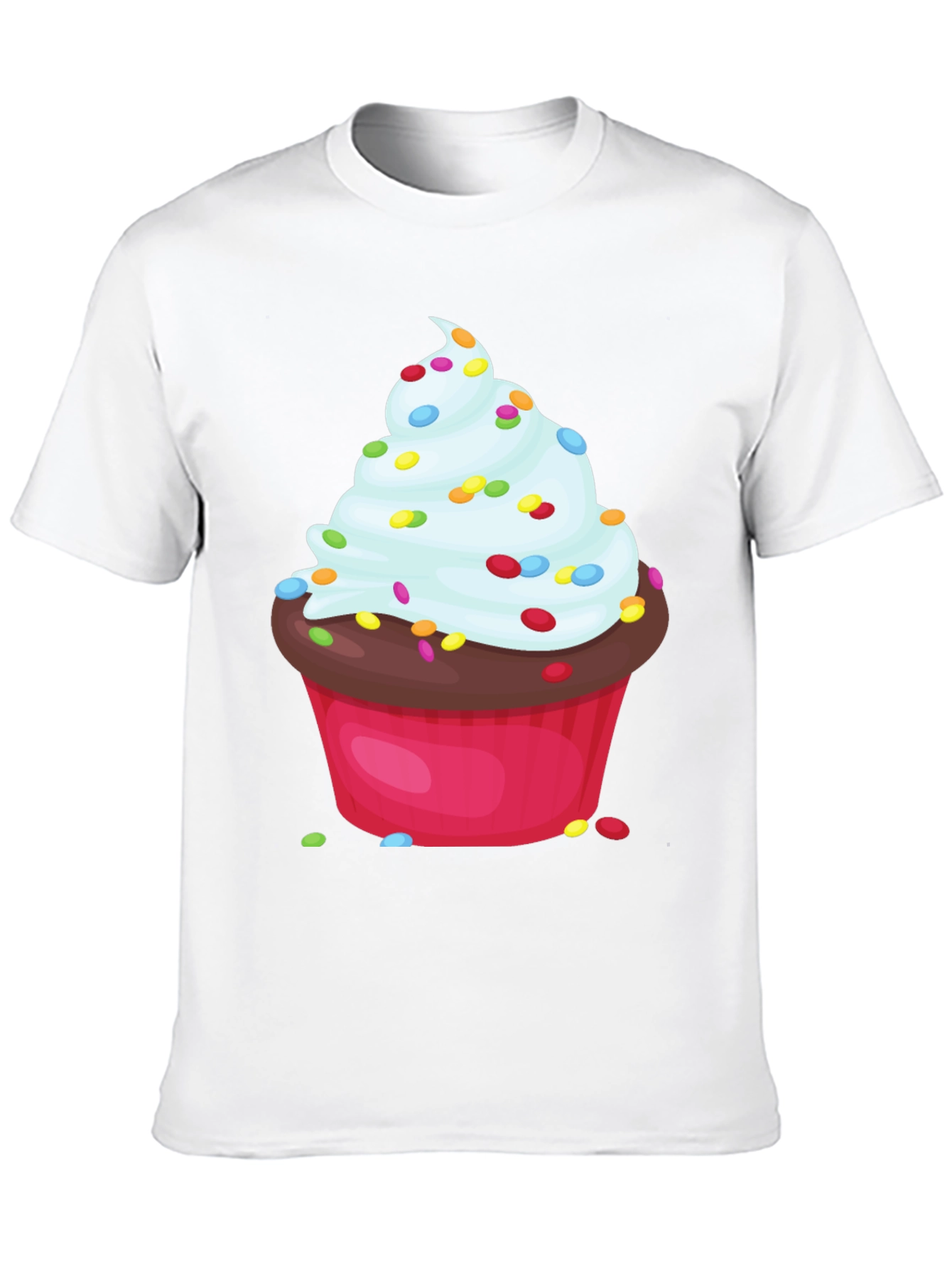 Black Cupcake Graphic T-Shirt - Sweet Treat Tee view 10
