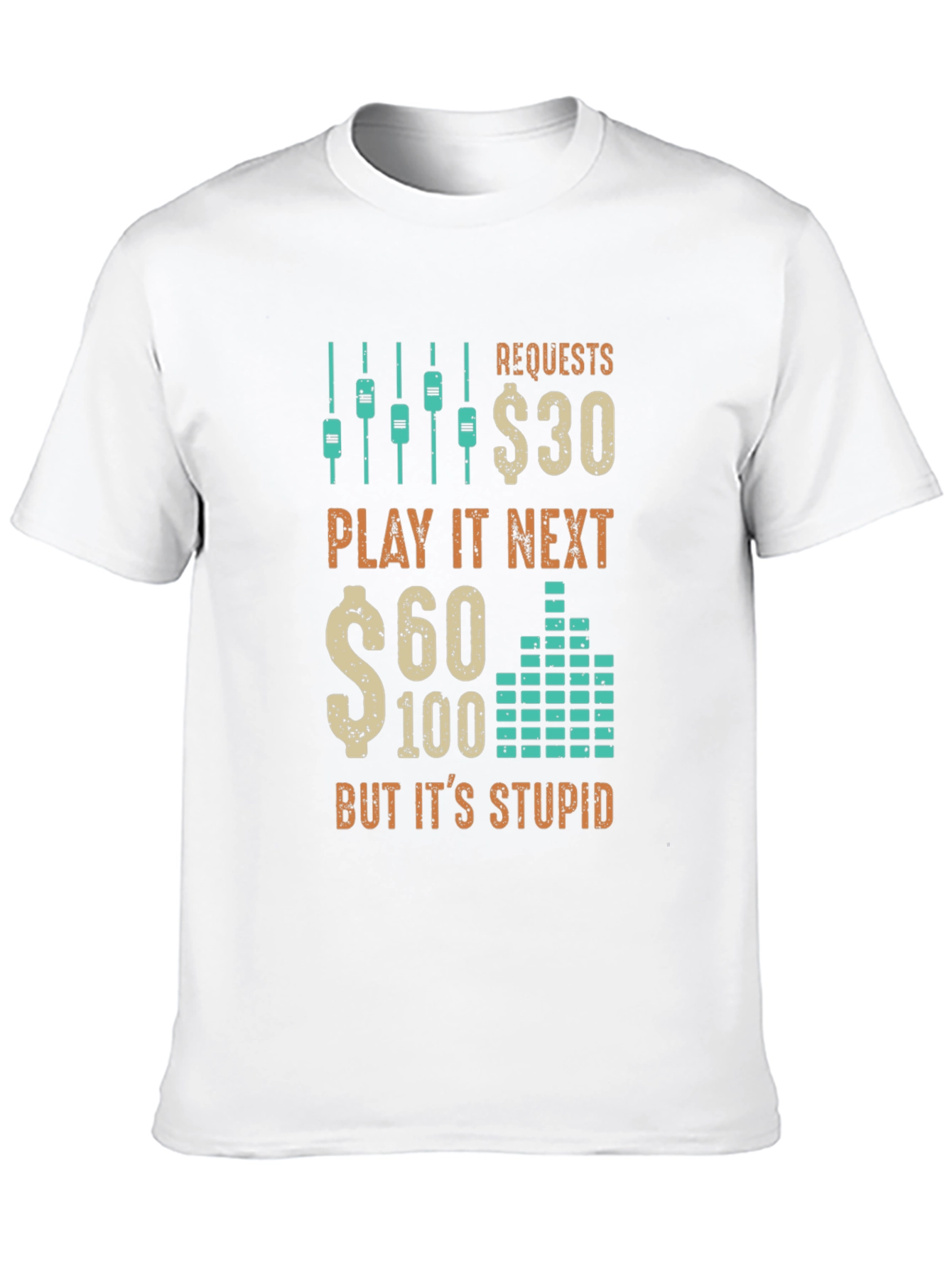 Black Requests T-Shirt: Funny DJ Music Lover Tee view 10