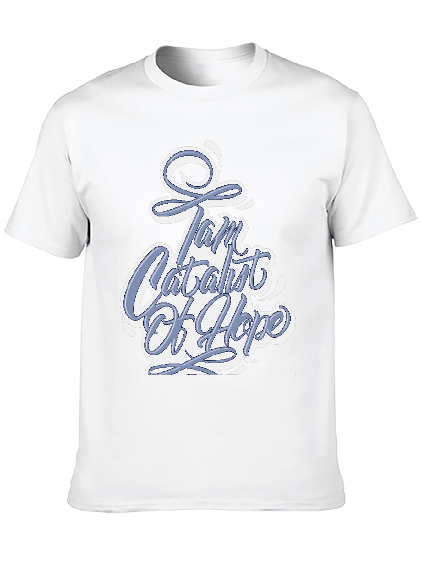 Black I am Catalyst of Hope Graphic T-Shirt view 10