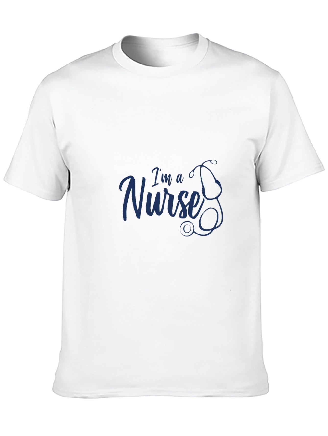 Black I'm a Nurse T-Shirt - Stylish Medical Profession Tee view 10