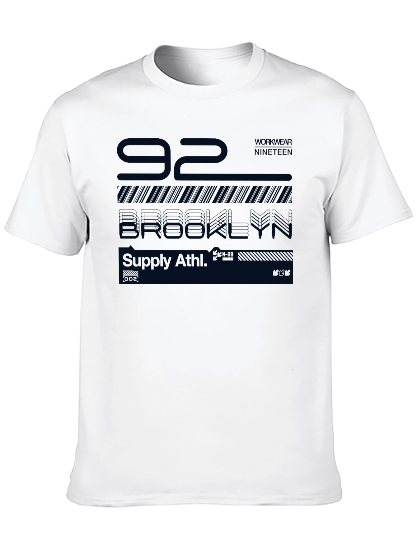 Black Brooklyn 92 Men's Graphic Tee - Athletic Supply view 10