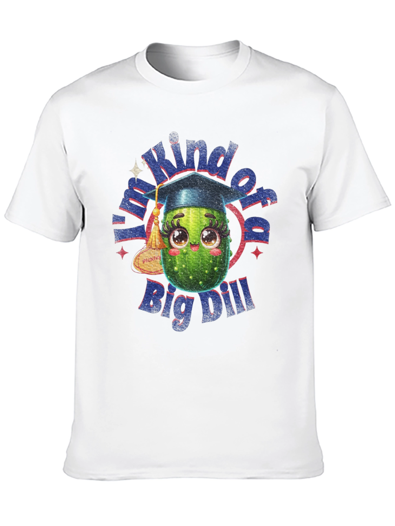 Black Kind of a Big Dill T-Shirt - Graduation Gift view 10