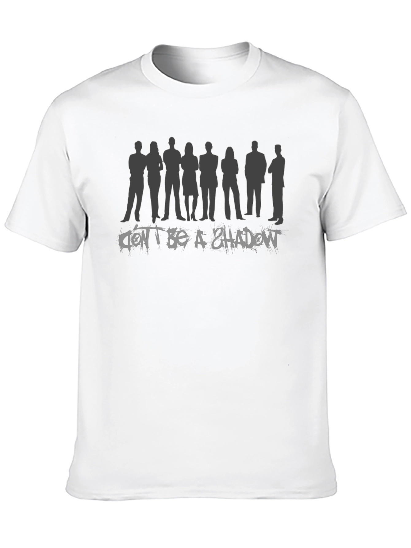 Black Shadow Crew Graphic T-Shirt - Dark and Edgy view 10