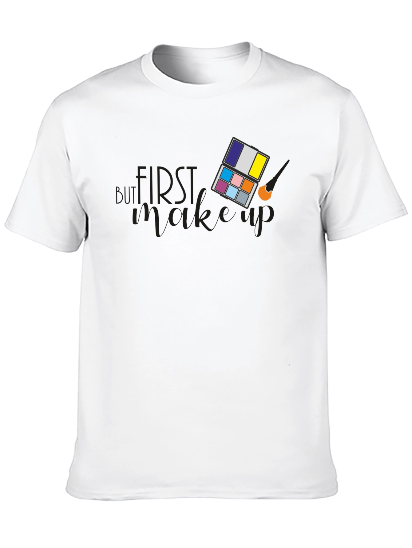 Black First Makeup Palette Graphic Tee - Unisex view 10