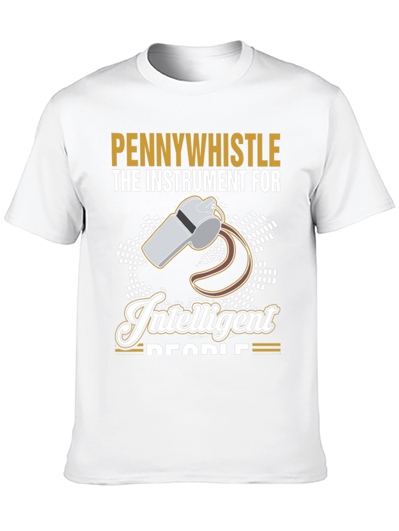 Black Pennywhistle Intelligent People Graphic Tee view 10