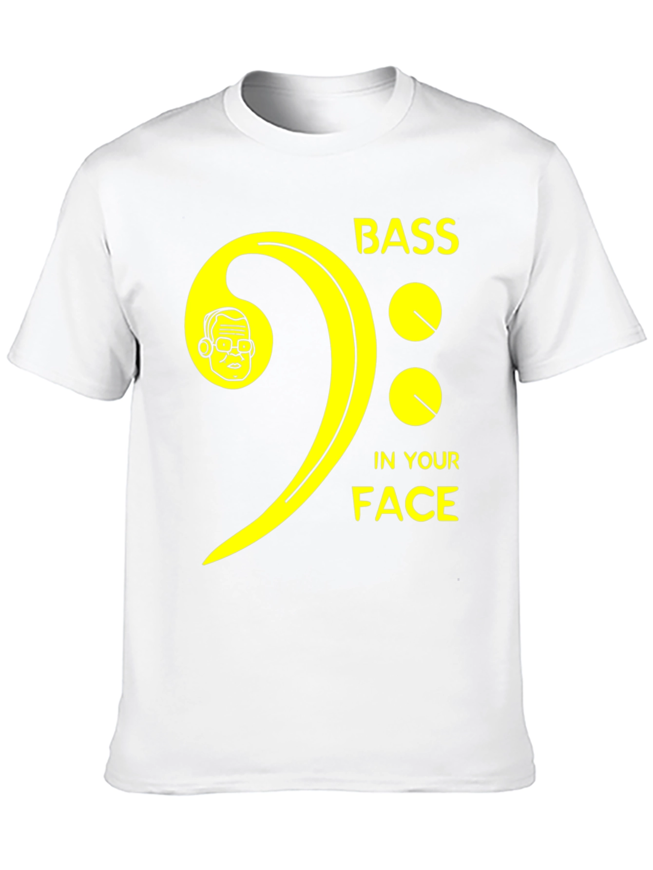 Black Bass In Your Face Graphic T-Shirt view 10