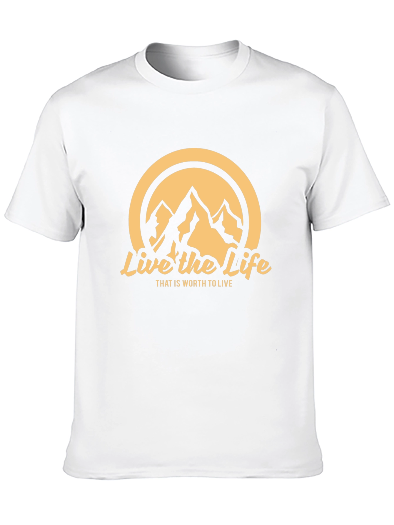 Black Live the Life Graphic Tee view 10