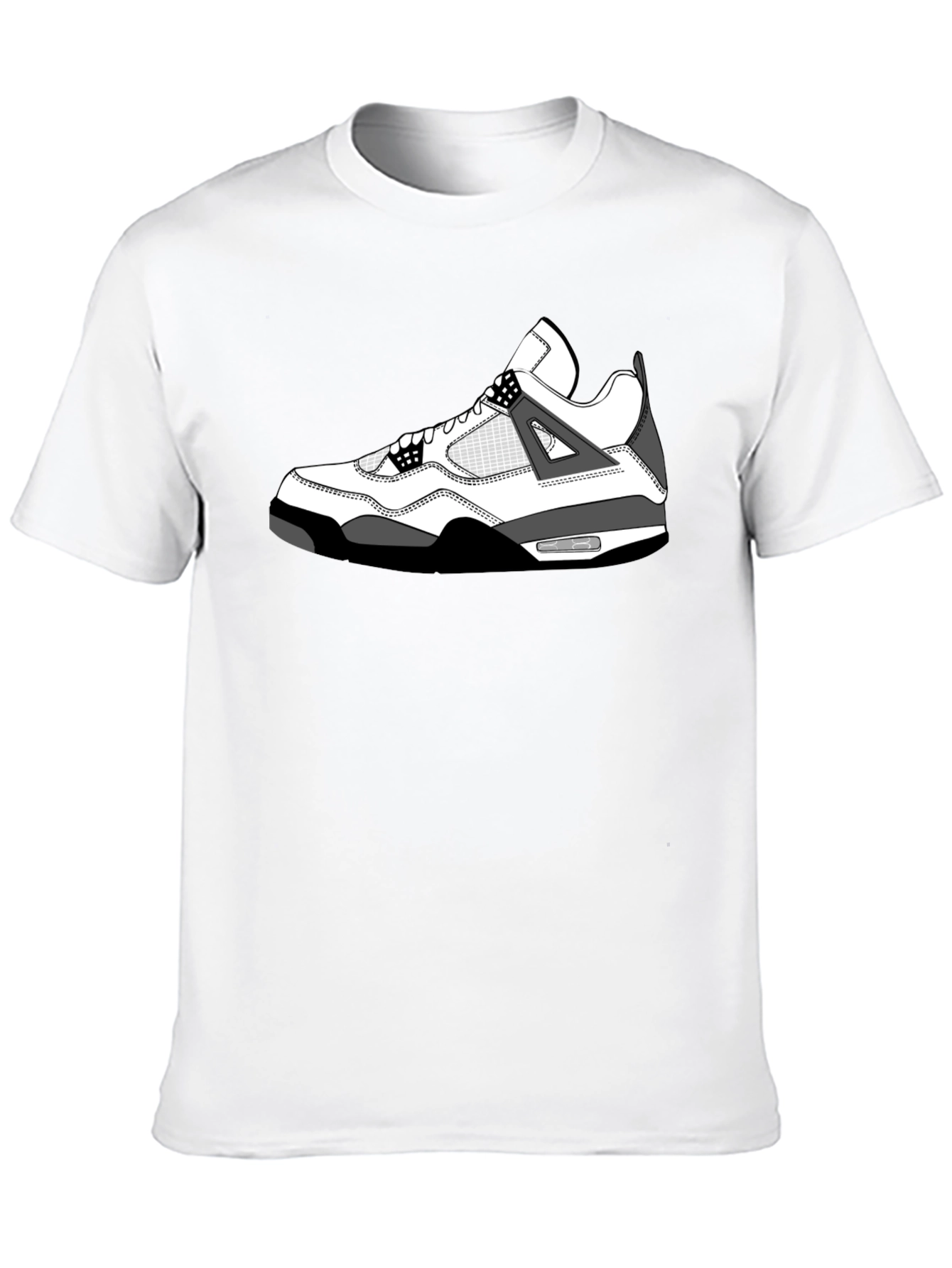 Sneaker Graphic T-Shirt - Black - 10
