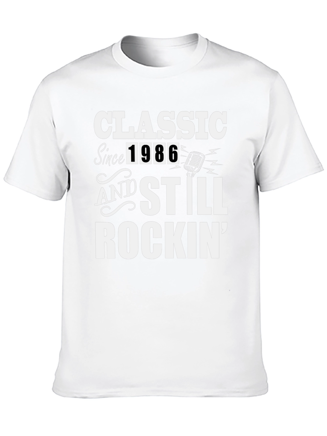 Black Classic Since 1986 Men's T-Shirt view 10
