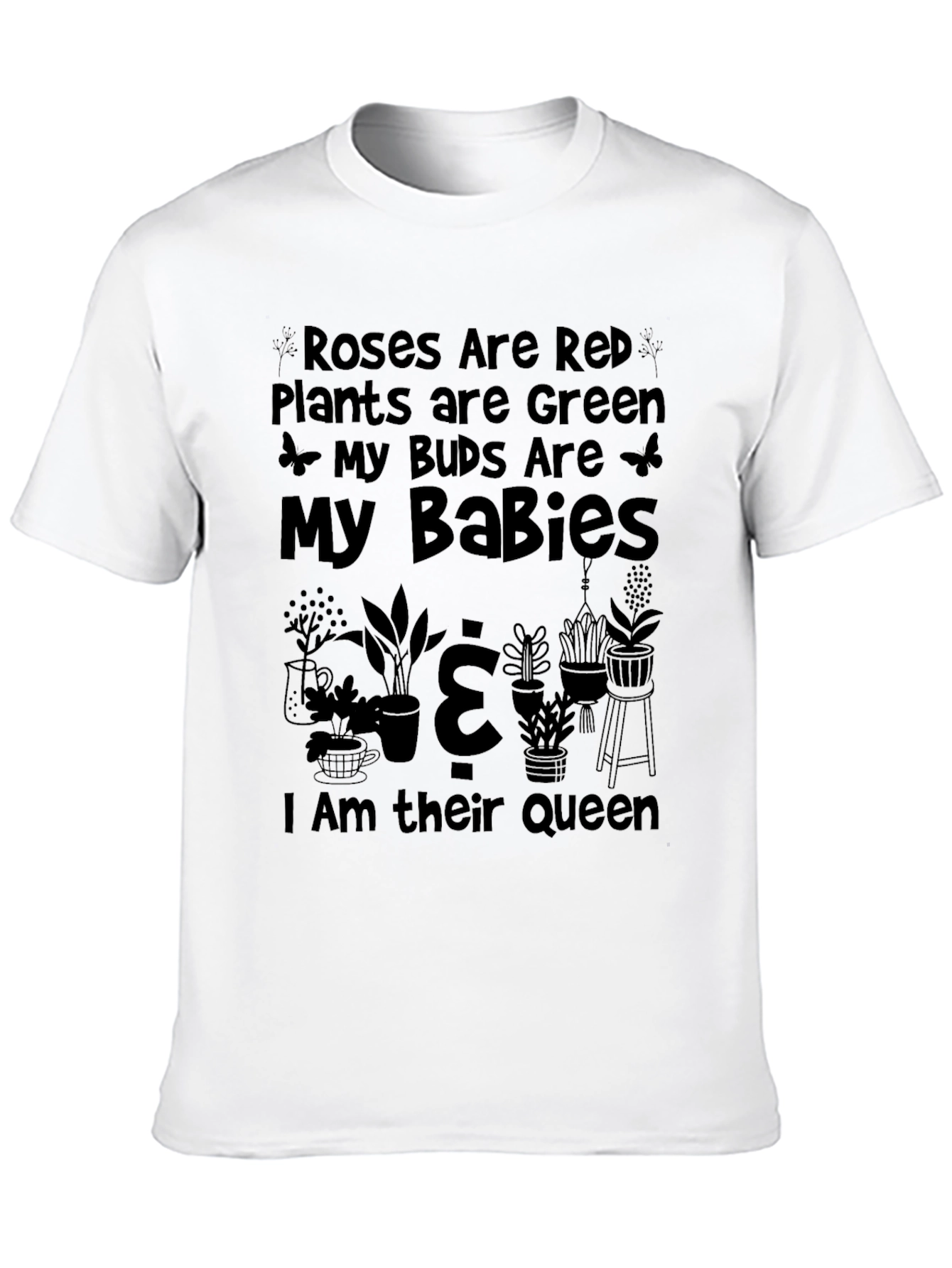 Black Roses Are Red Plants Are Green T-Shirt view 10