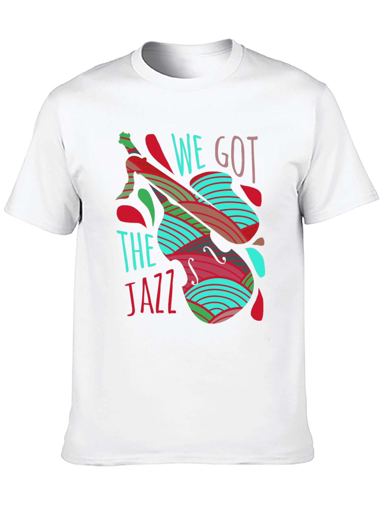 Black We Got The Jazz T-Shirt - Unique Music Tee view 10