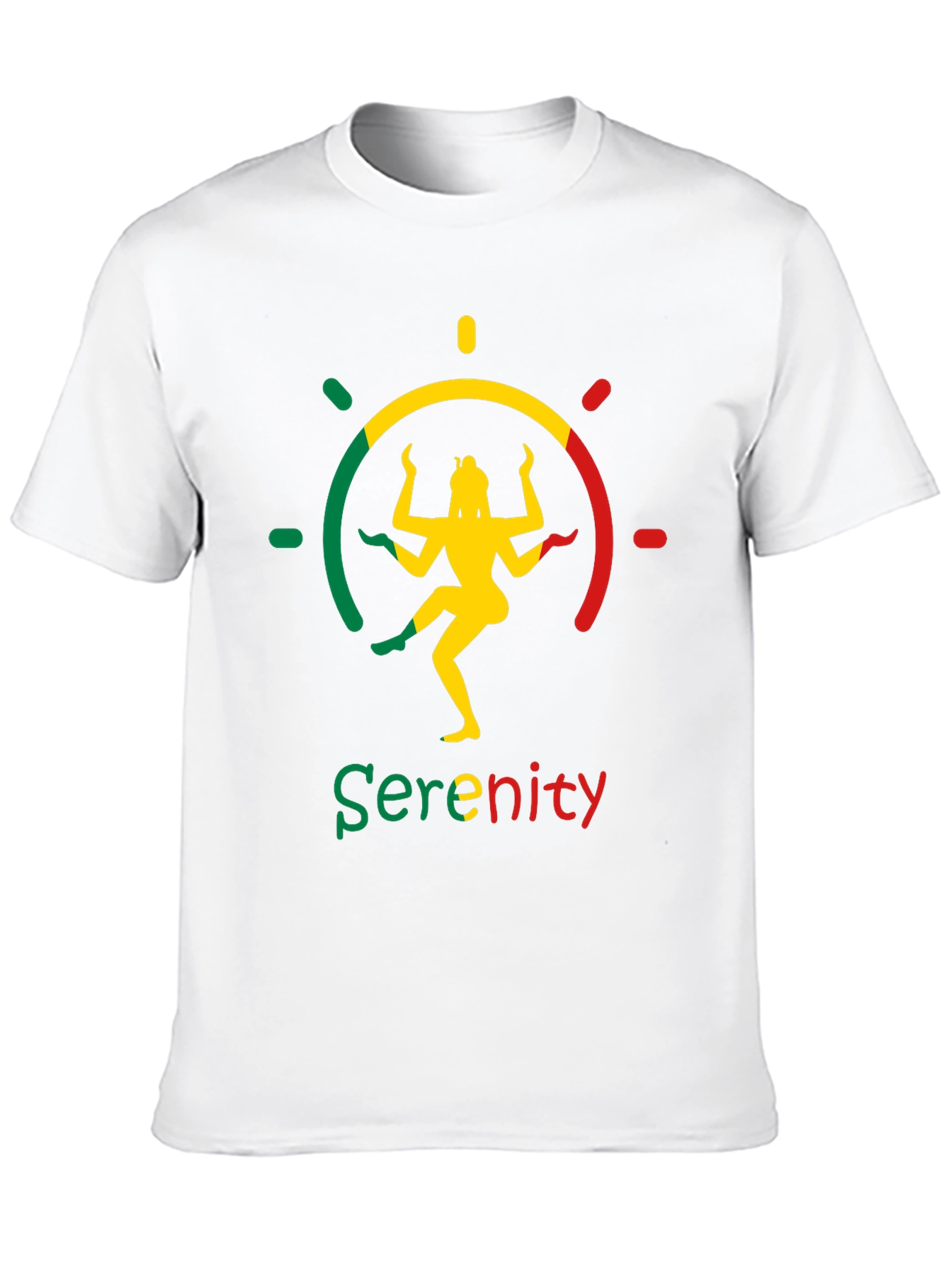 Black Serenity Dance Graphic T-Shirt view 10