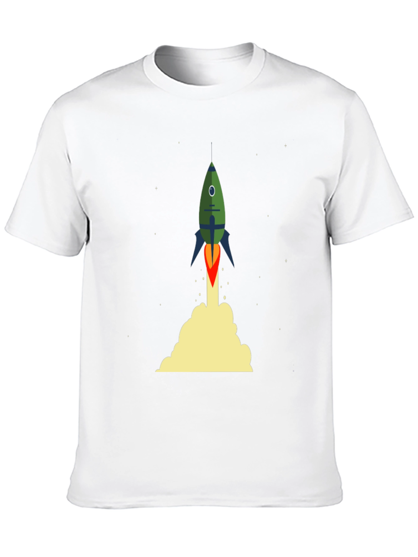 Black Rocket Launch Black T-Shirt - Space Adventure view 10
