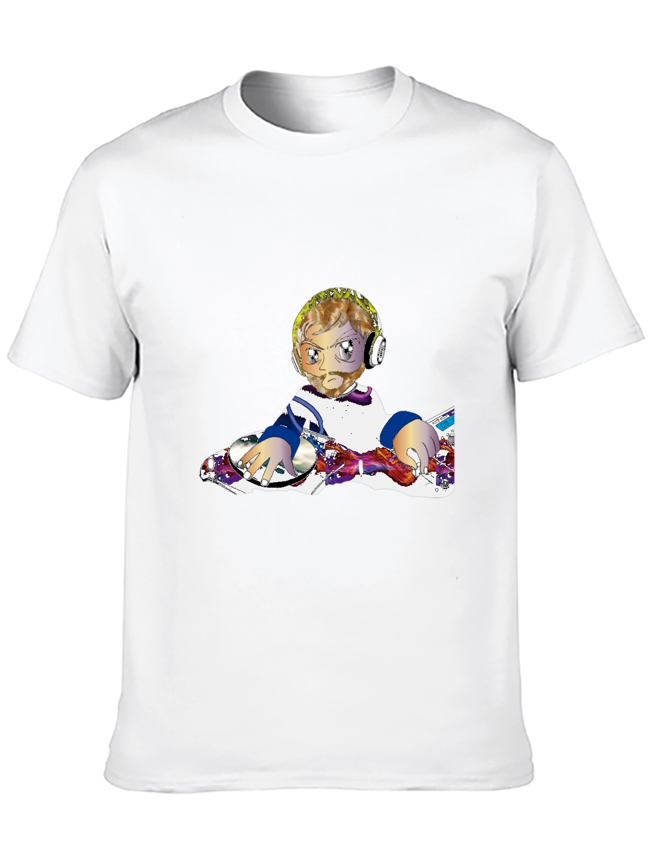 DJ Anime Graphic T-Shirt - 10