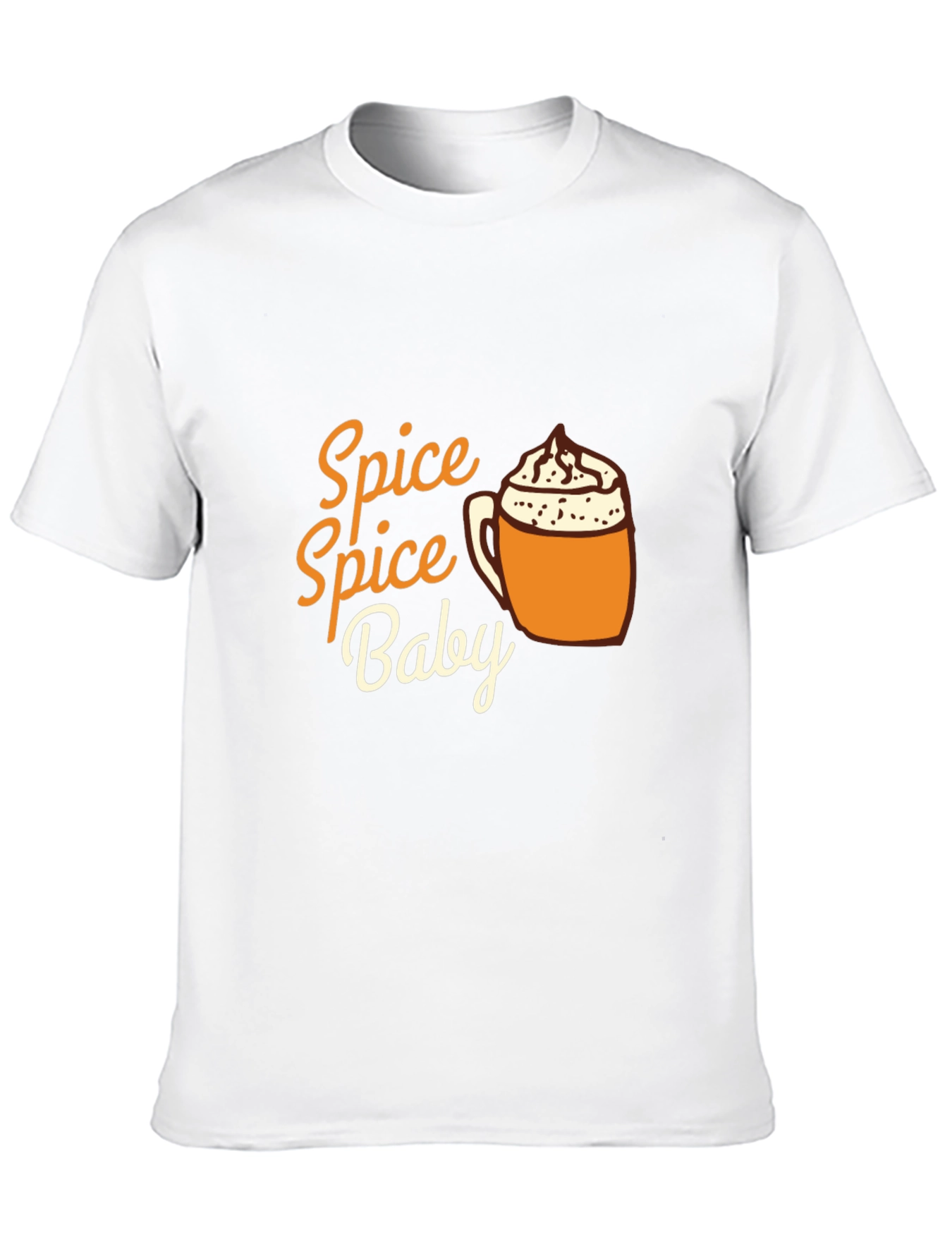 Black Spice Spice Baby Tee - Pumpkin Latte Season view 10