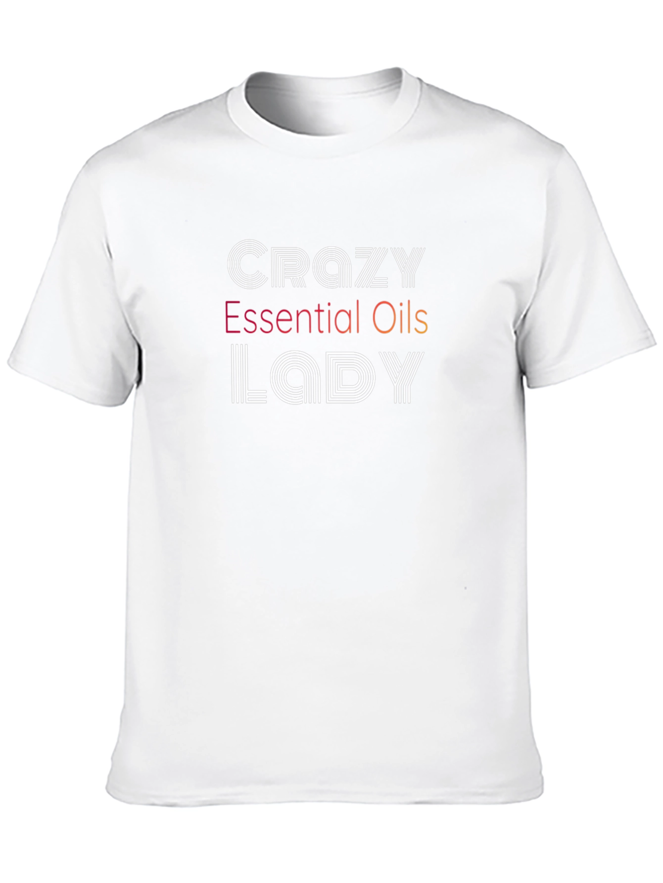 Black Crazy Essential Oils Lady Graphic Tee view 10