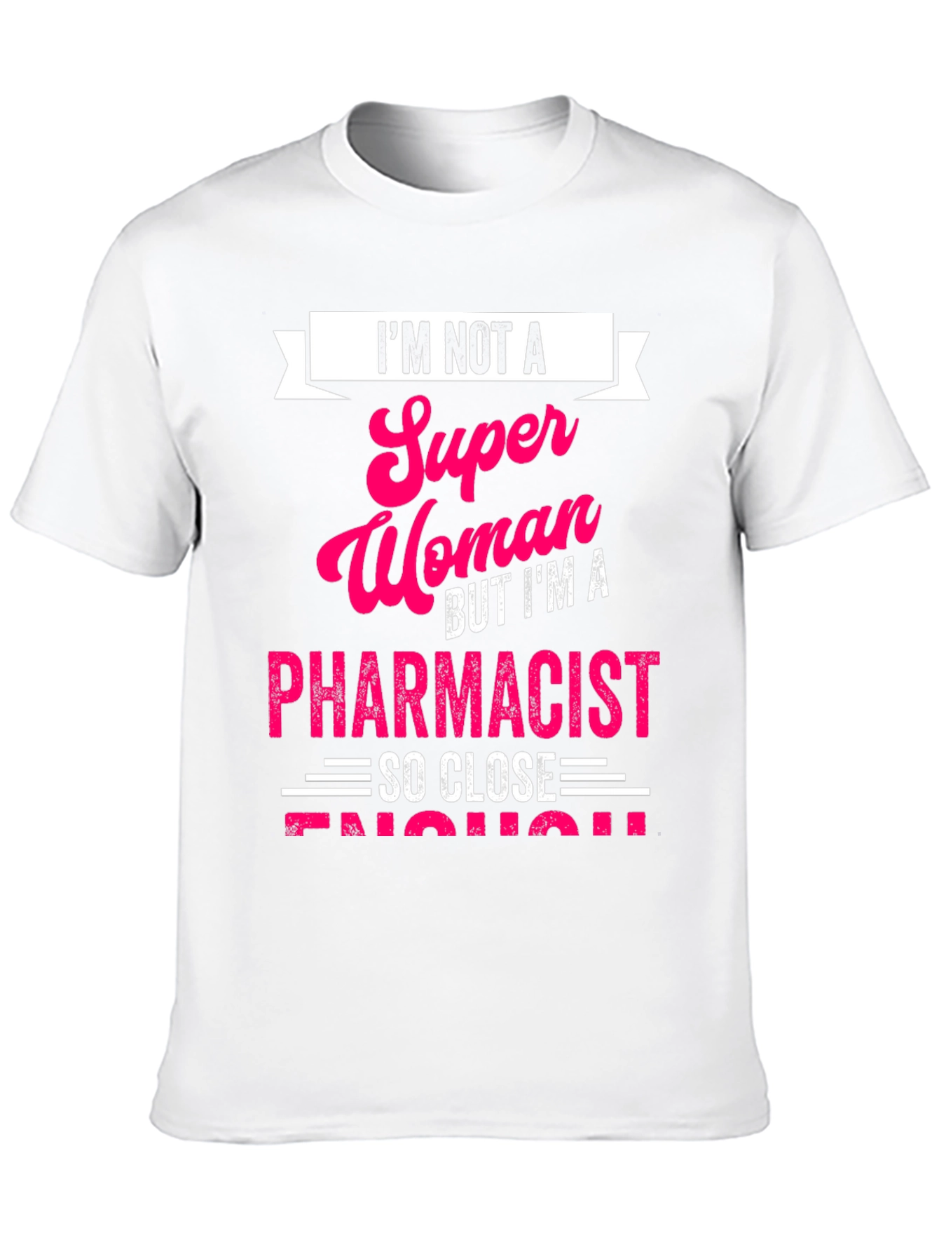 Black Pharmacist T-Shirt: I'm Not a Super Woman view 10