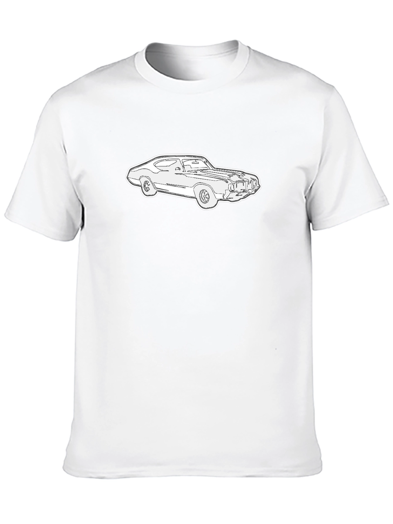 Black Classic Car Graphic Tee - Black view 10