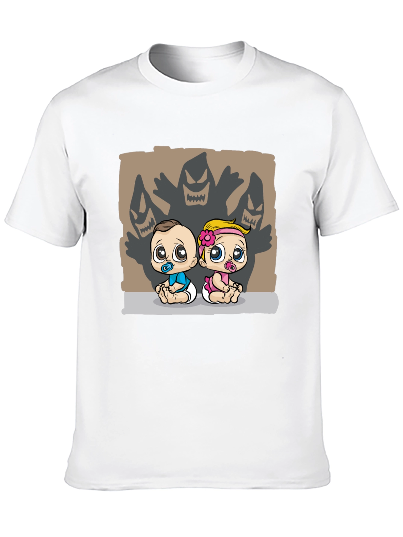 Black Baby Monster Shadow T-Shirt view 10