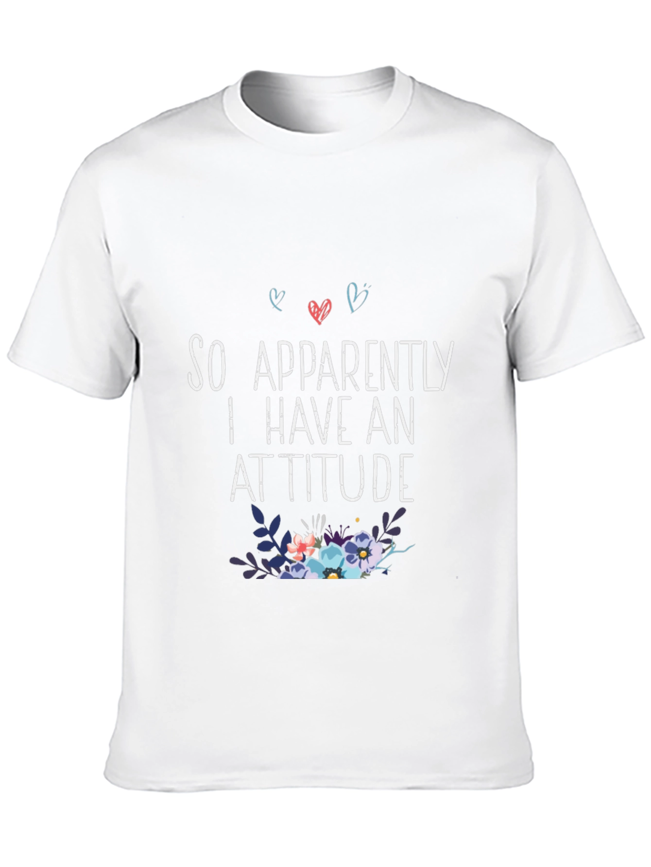 Black So Apparently I Have An Attitude T-Shirt view 10