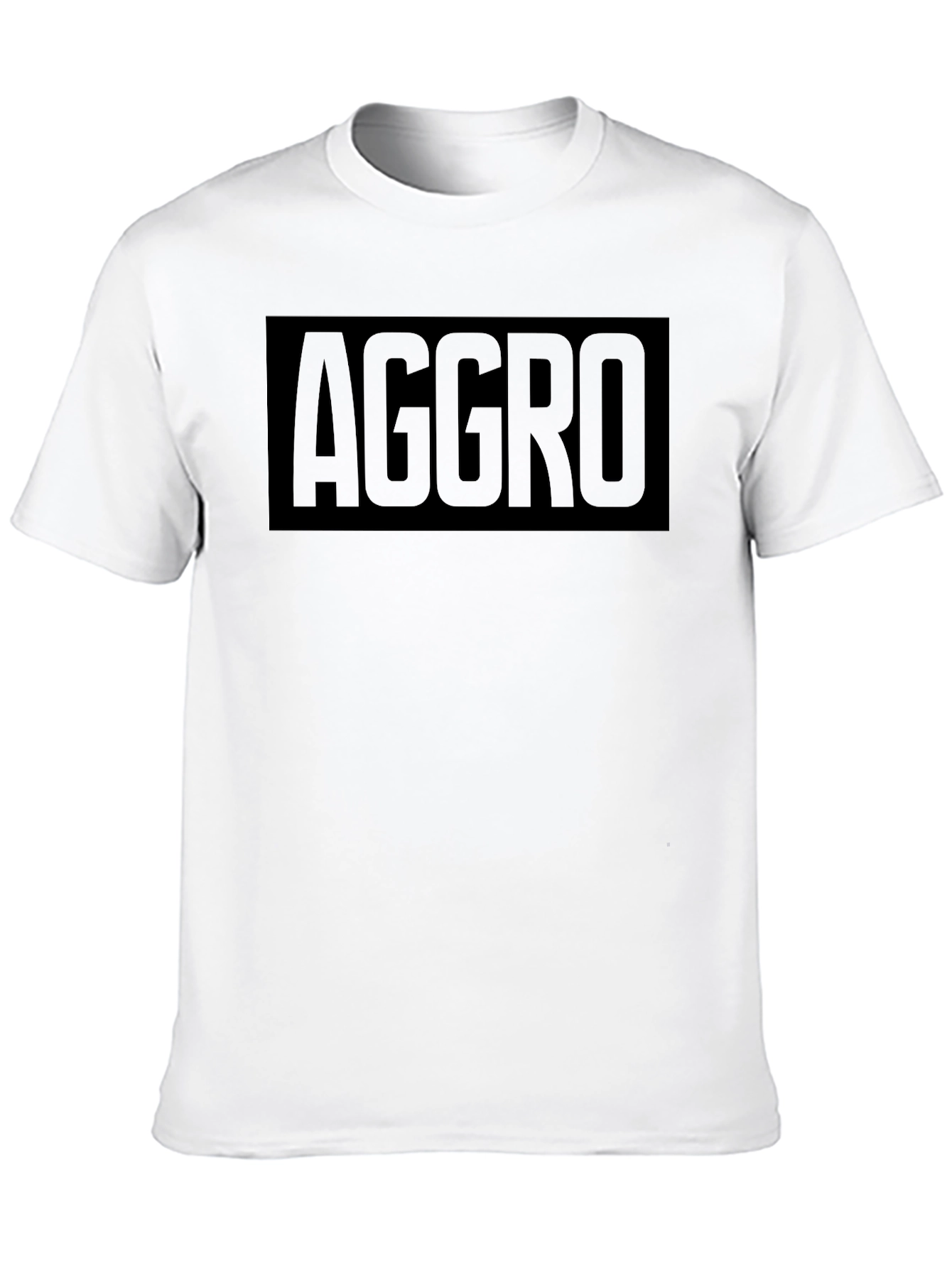 Black Aggro Graphic T-Shirt - Bold Style view 10