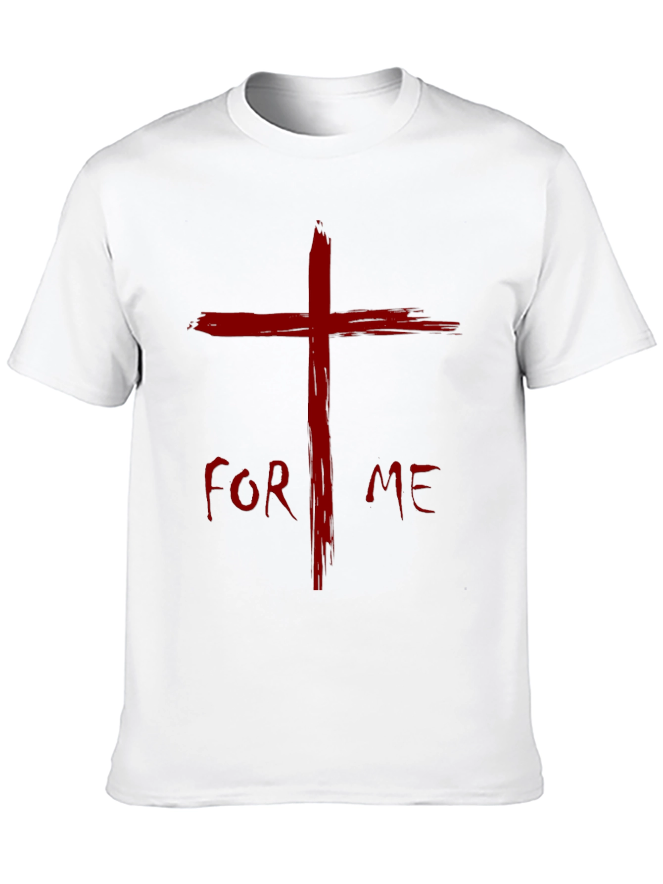 Black Cross For Me Graphic T-Shirt, Cotton Blend view 10