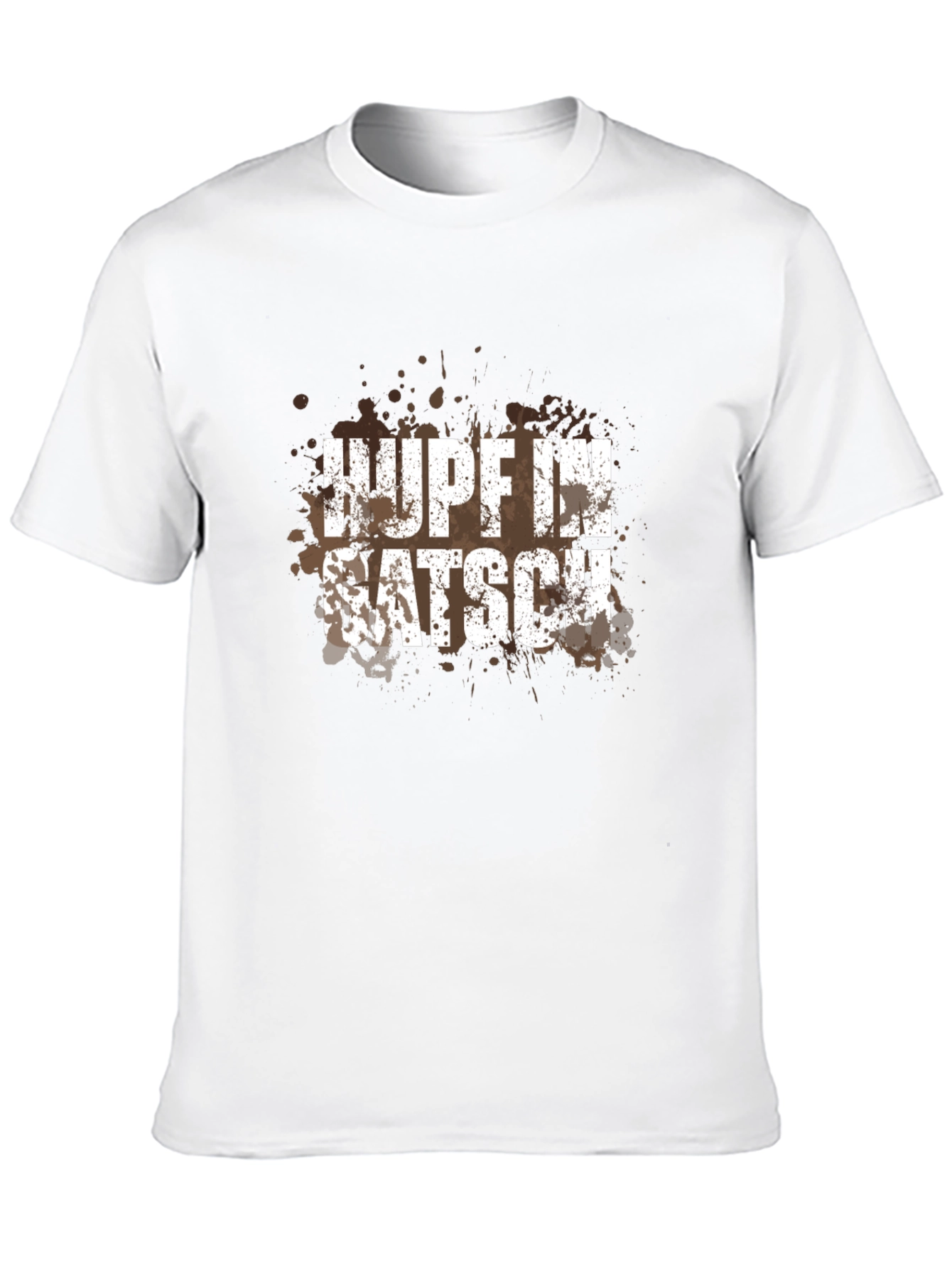 Hupf In Gatsch Men's Black Graphic T-Shirt - 10