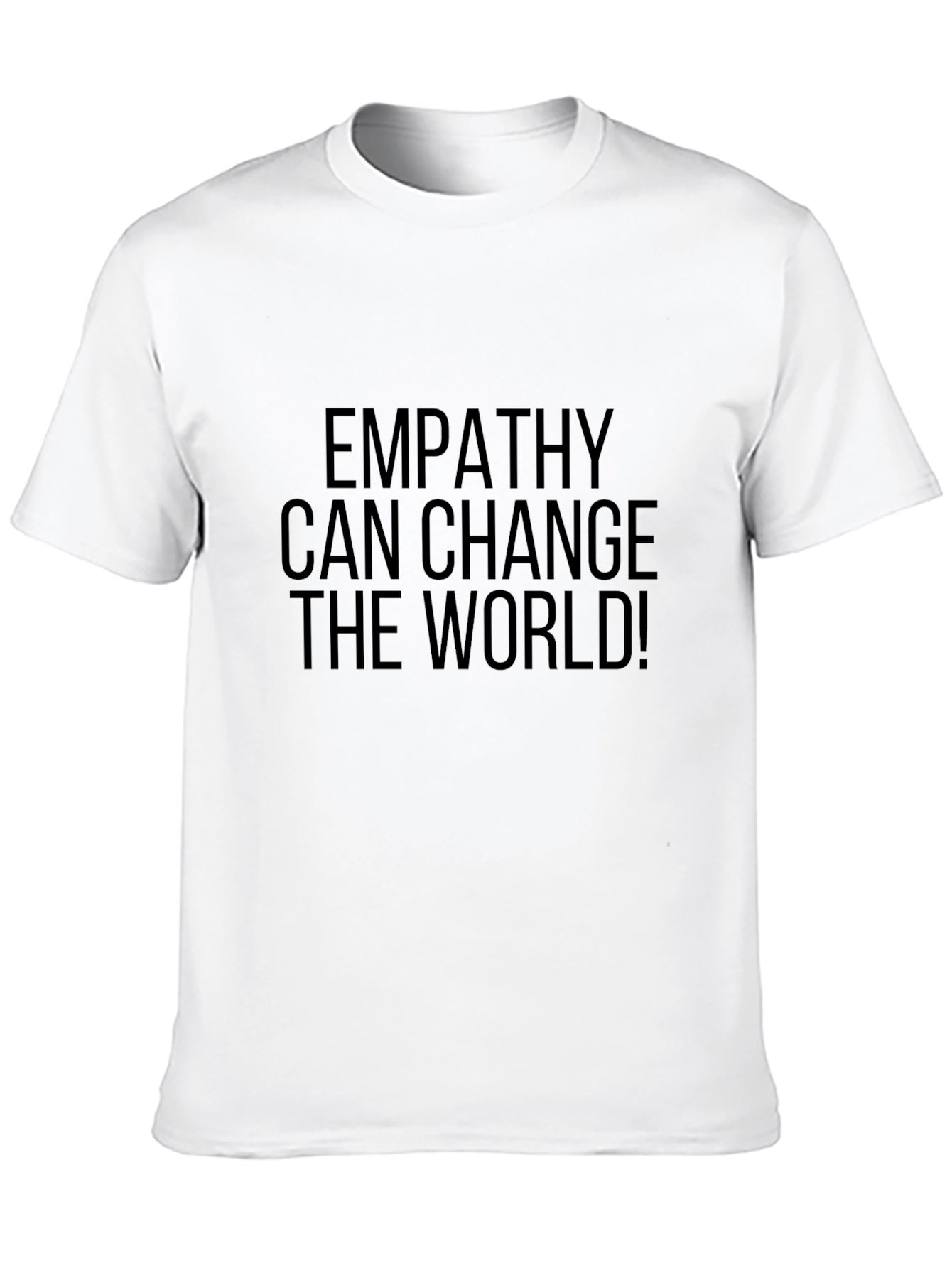 Black Empathy Change the World Black Tee view 10