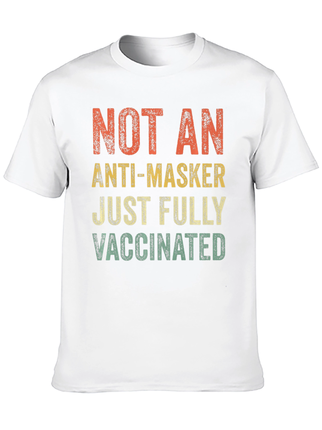 Black Fully Vaccinated T-Shirt - Anti Masker Alternative view 10