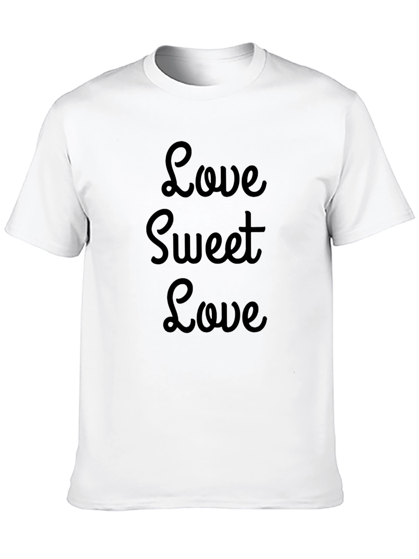 Black Love Sweet Love Black T-Shirt view 10
