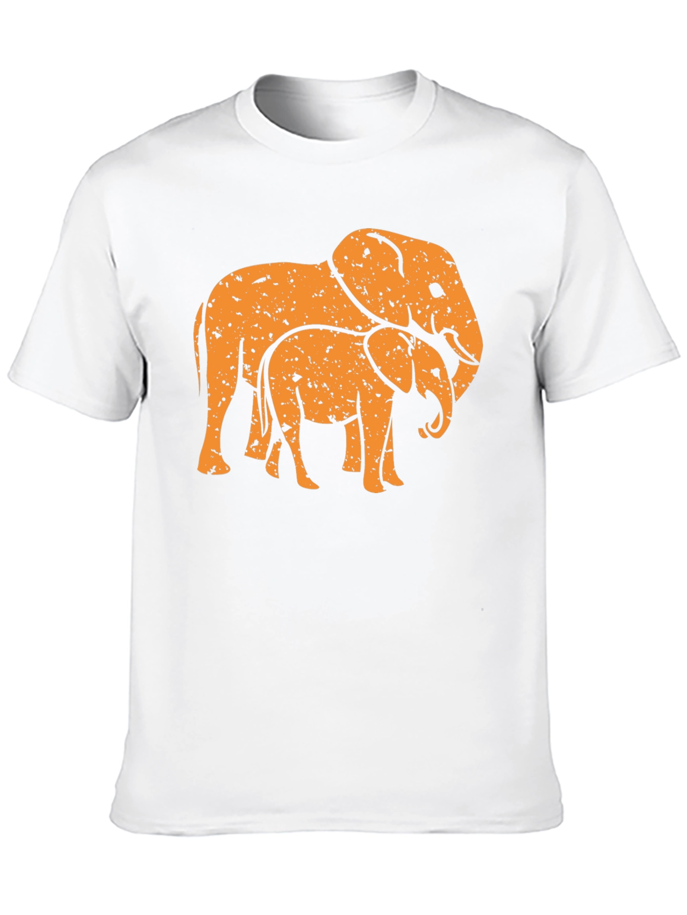 Black Elephant Family Black Graphic Tee view 10