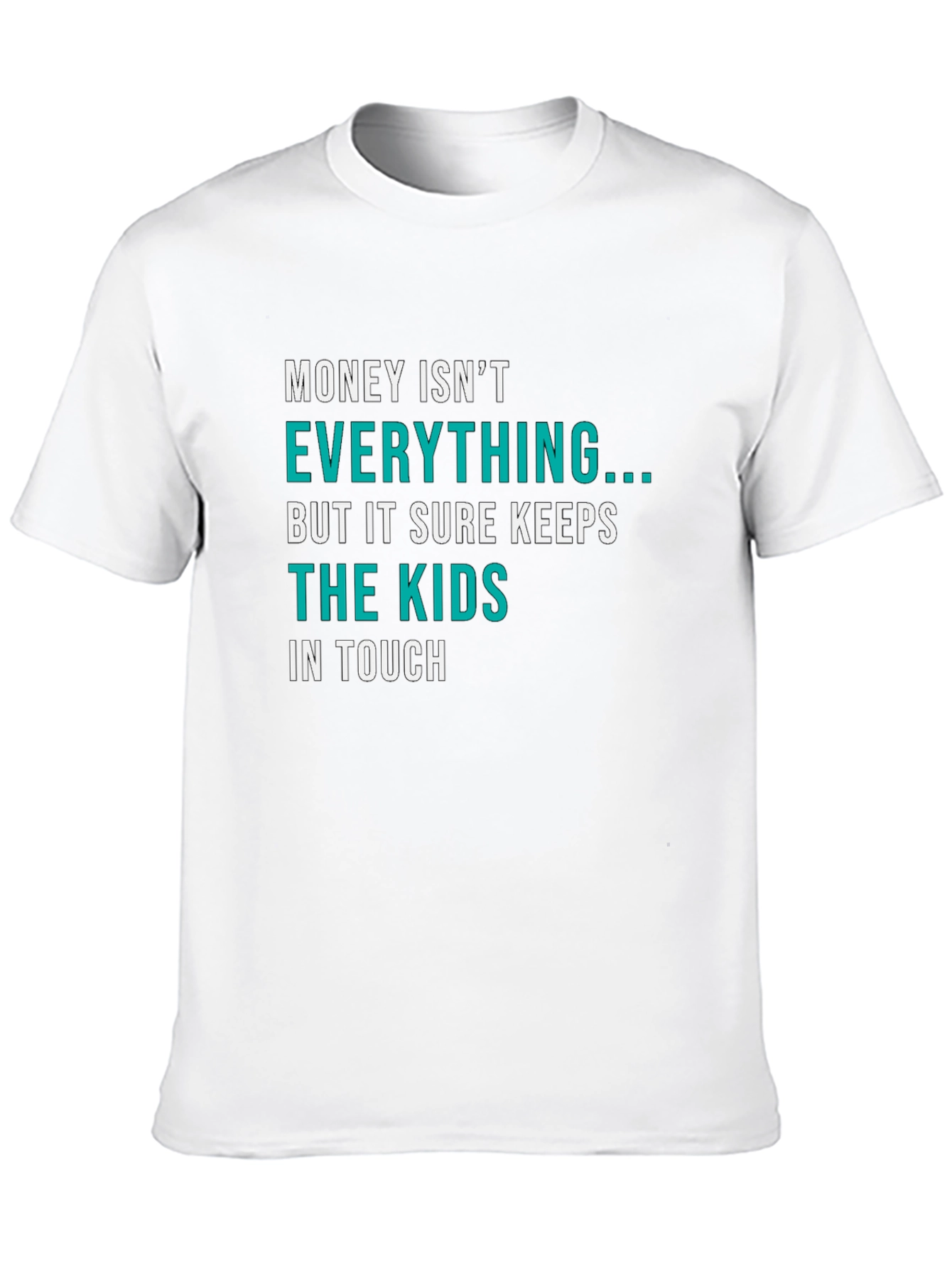 Black Funny Money Kids T-Shirt view 10