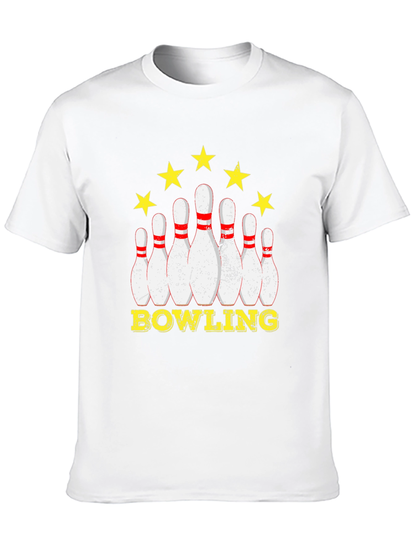 Black Bowling Star Graphic T-Shirt view 10